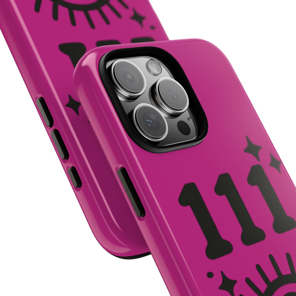 Black & Pink 111 Intuition Phone Case