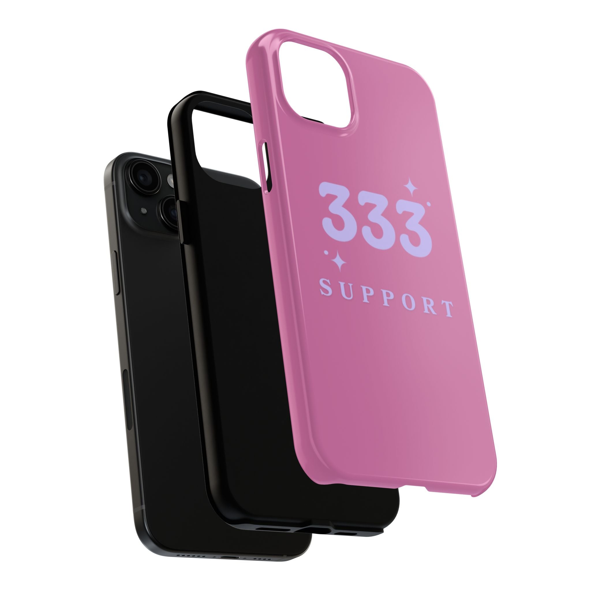 Pink & Purple 333 Support Phone Case
