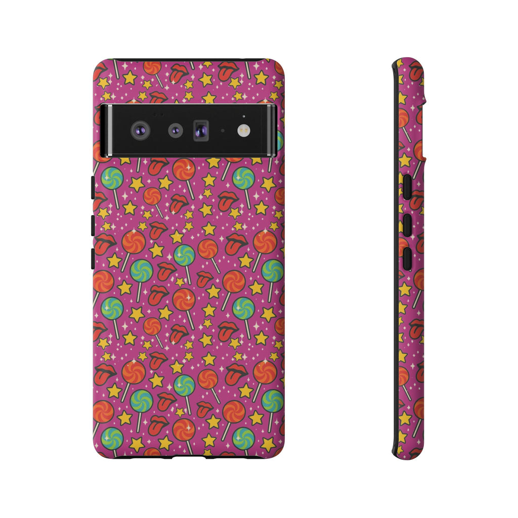 Lollipops & Lips Retro Phone Cases