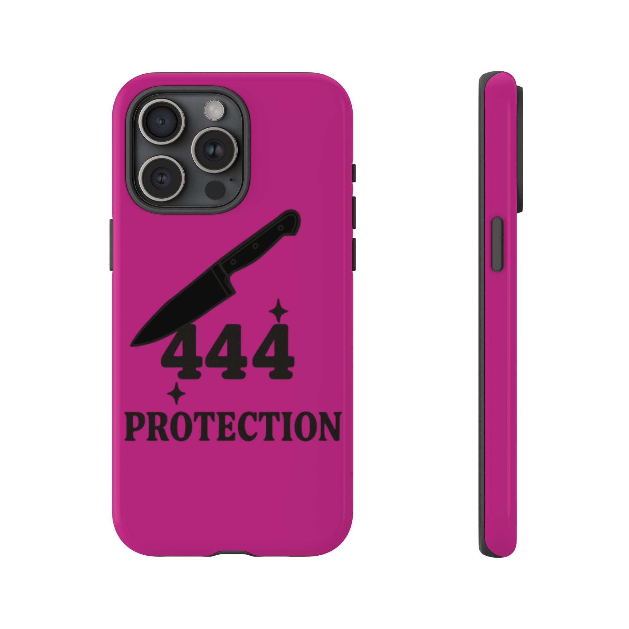 Black & Pink 444 Protection Phone Case