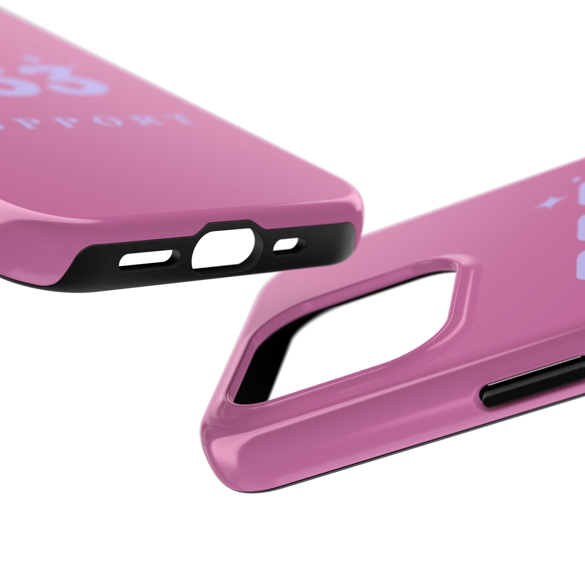 Pink & Purple 333 Support Phone Case