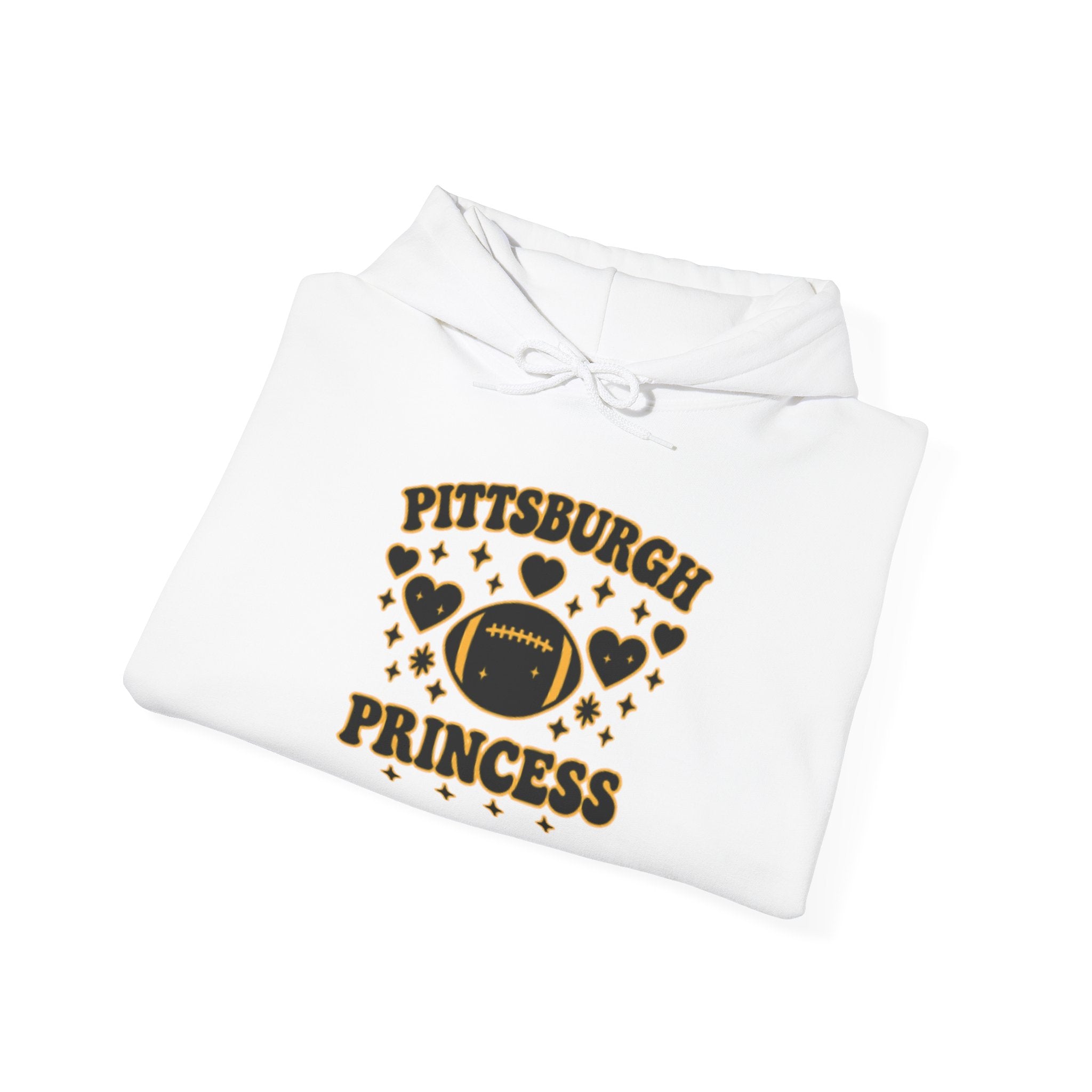 Pittsburgh Princess Hoodie — Cute Football City Pride Sweatshirt