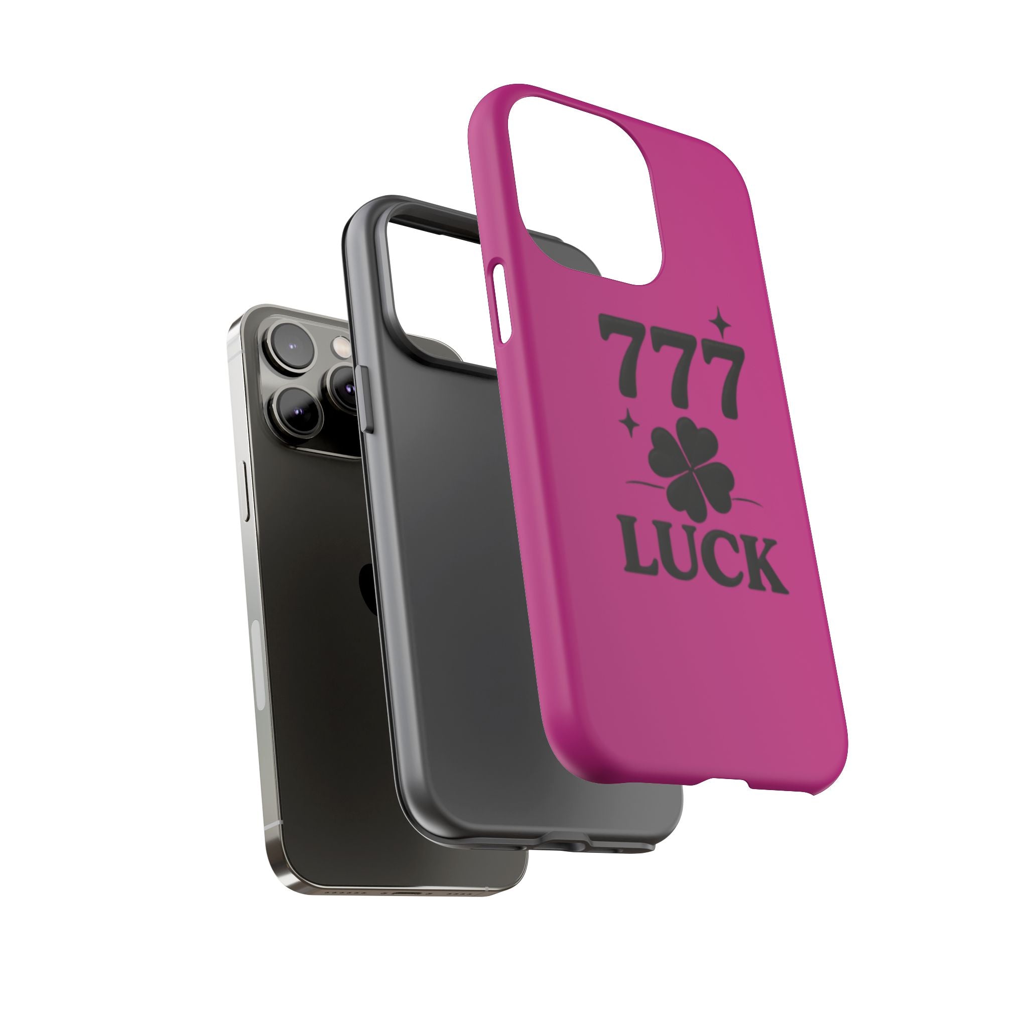 Black & Pink 777 Luck Phone Case