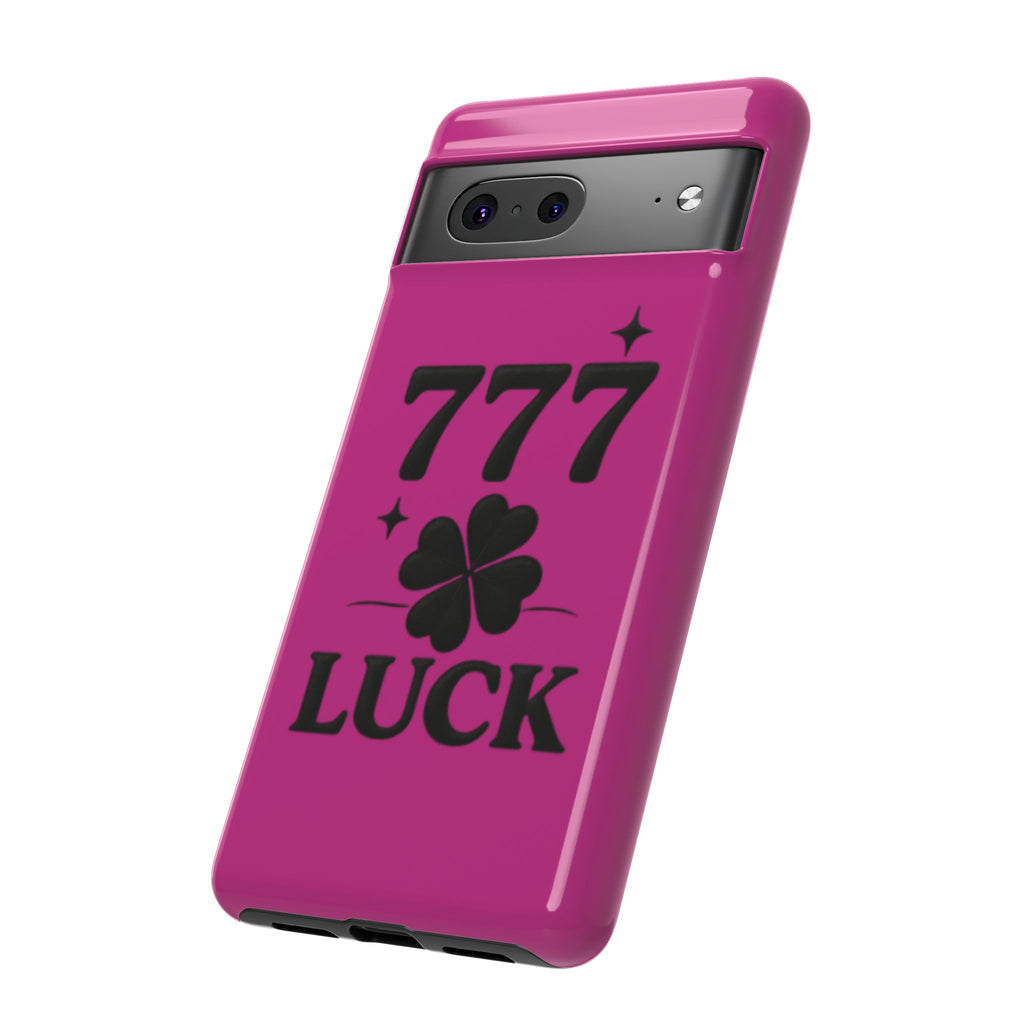 Black & Pink 777 Luck Phone Case