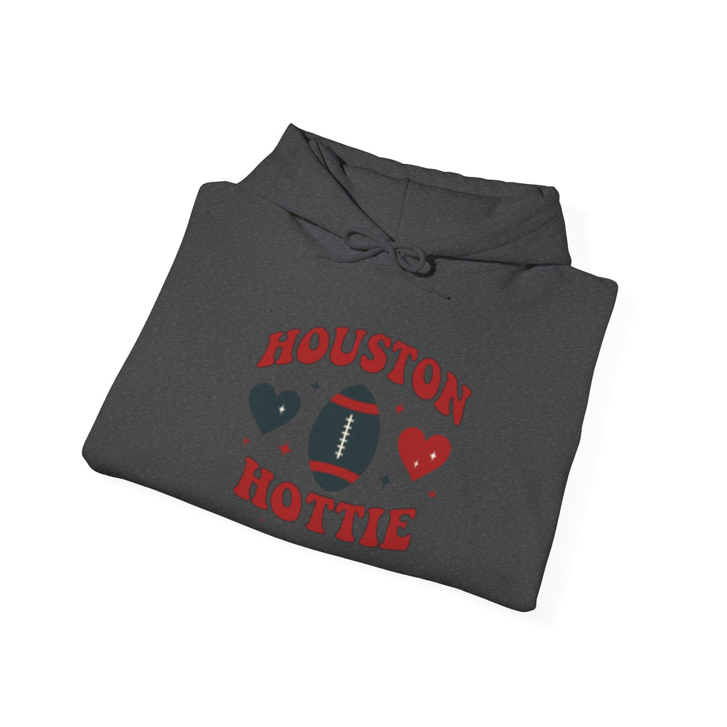 Hoodie — "Houston Hottie" Football Graphic Pullover