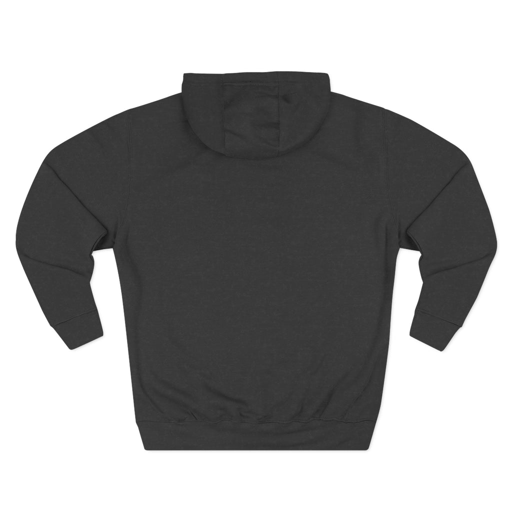 Hot & Cold Pink Flame Hoodie — Graphic Fleece Pullover