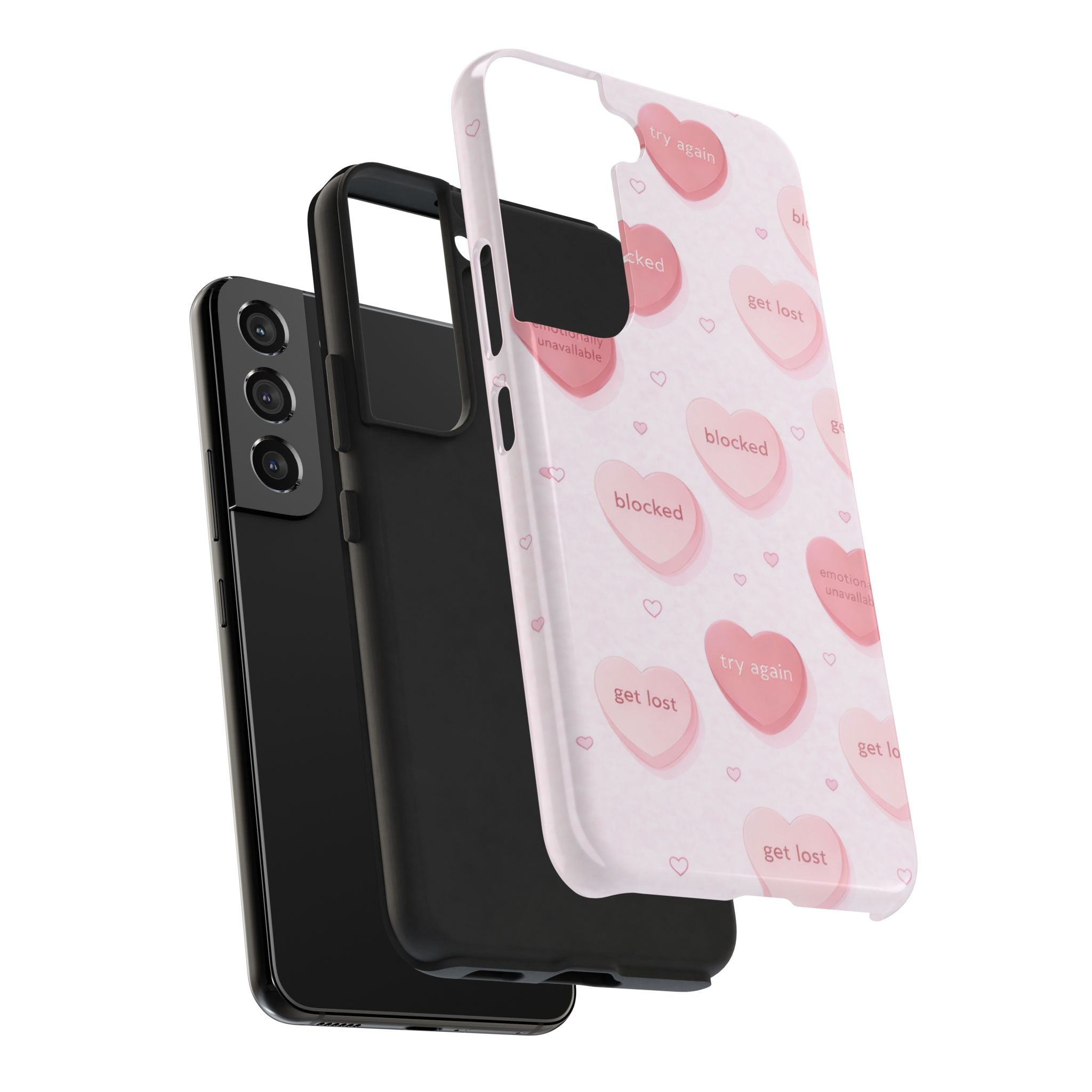 Non-Conversation Hearts Phone Case