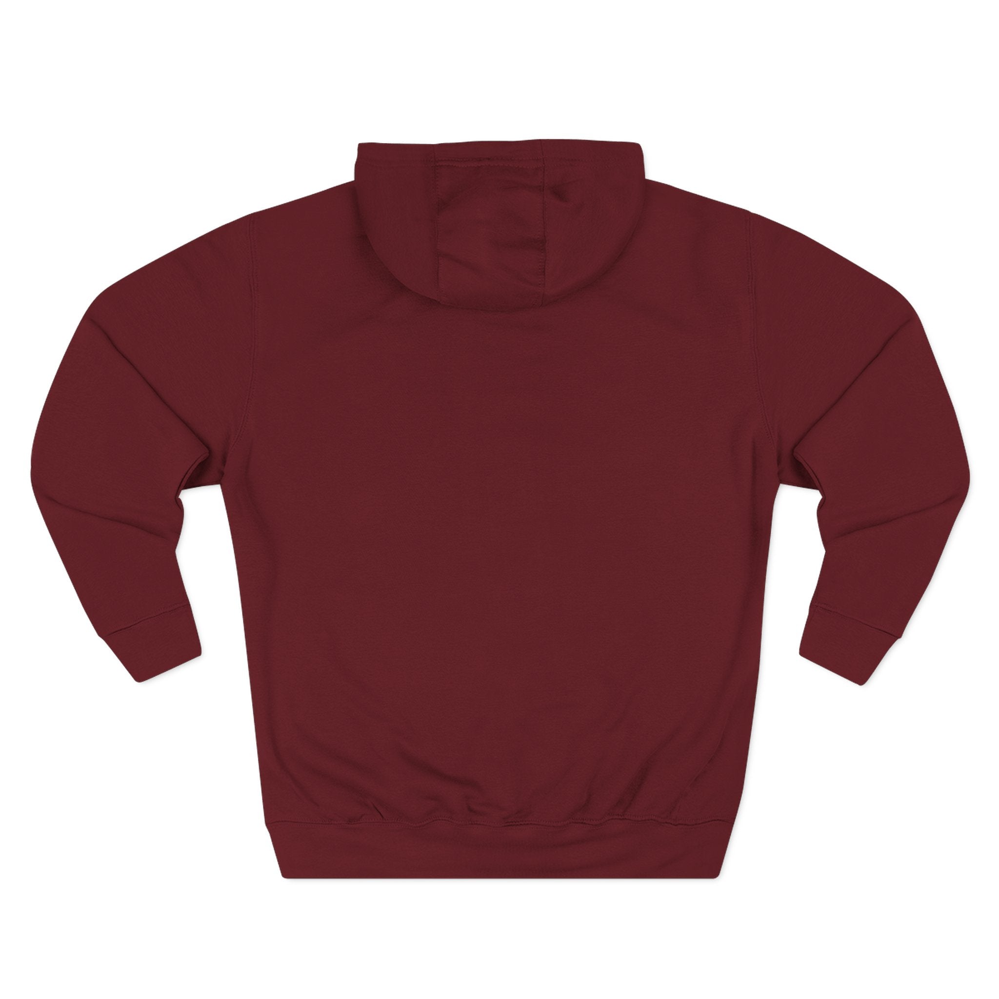 Hot & Cold Pink Flame Hoodie — Graphic Fleece Pullover