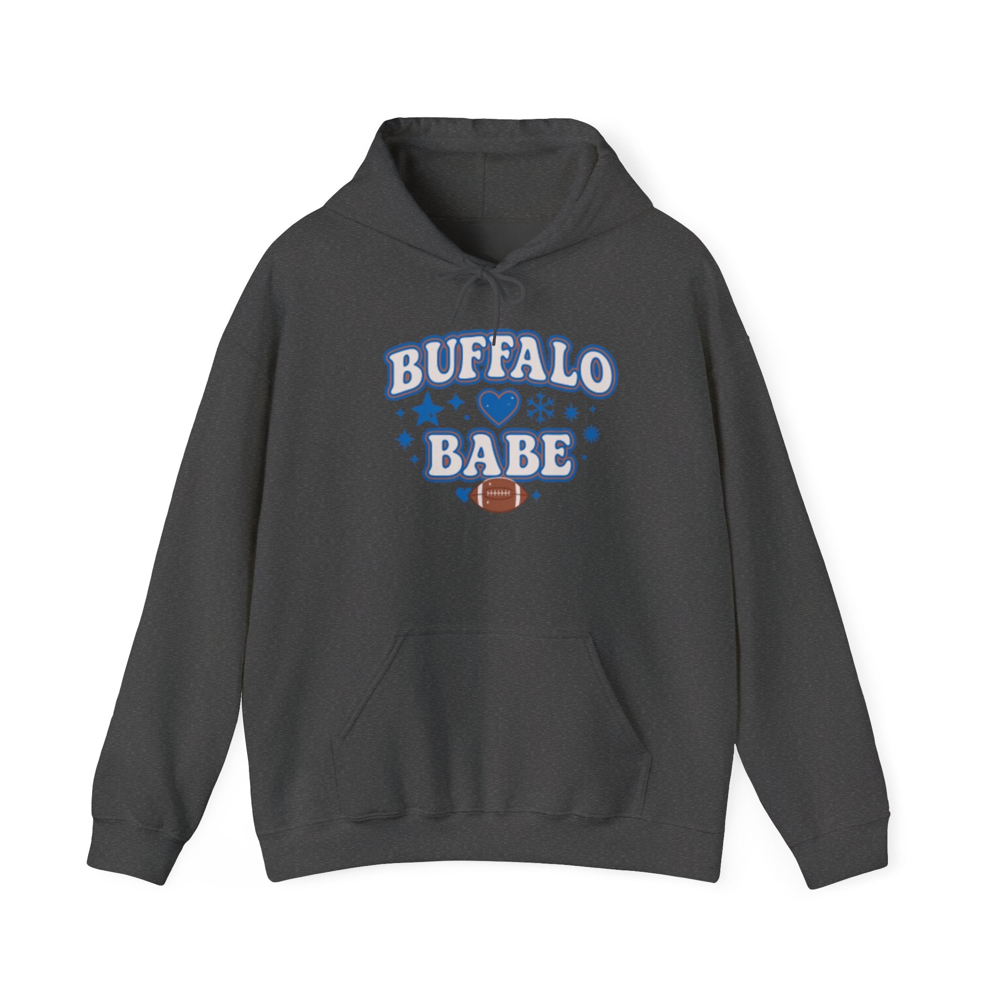Buffalo Babe Hoodie — Cute Football Fan Pullover