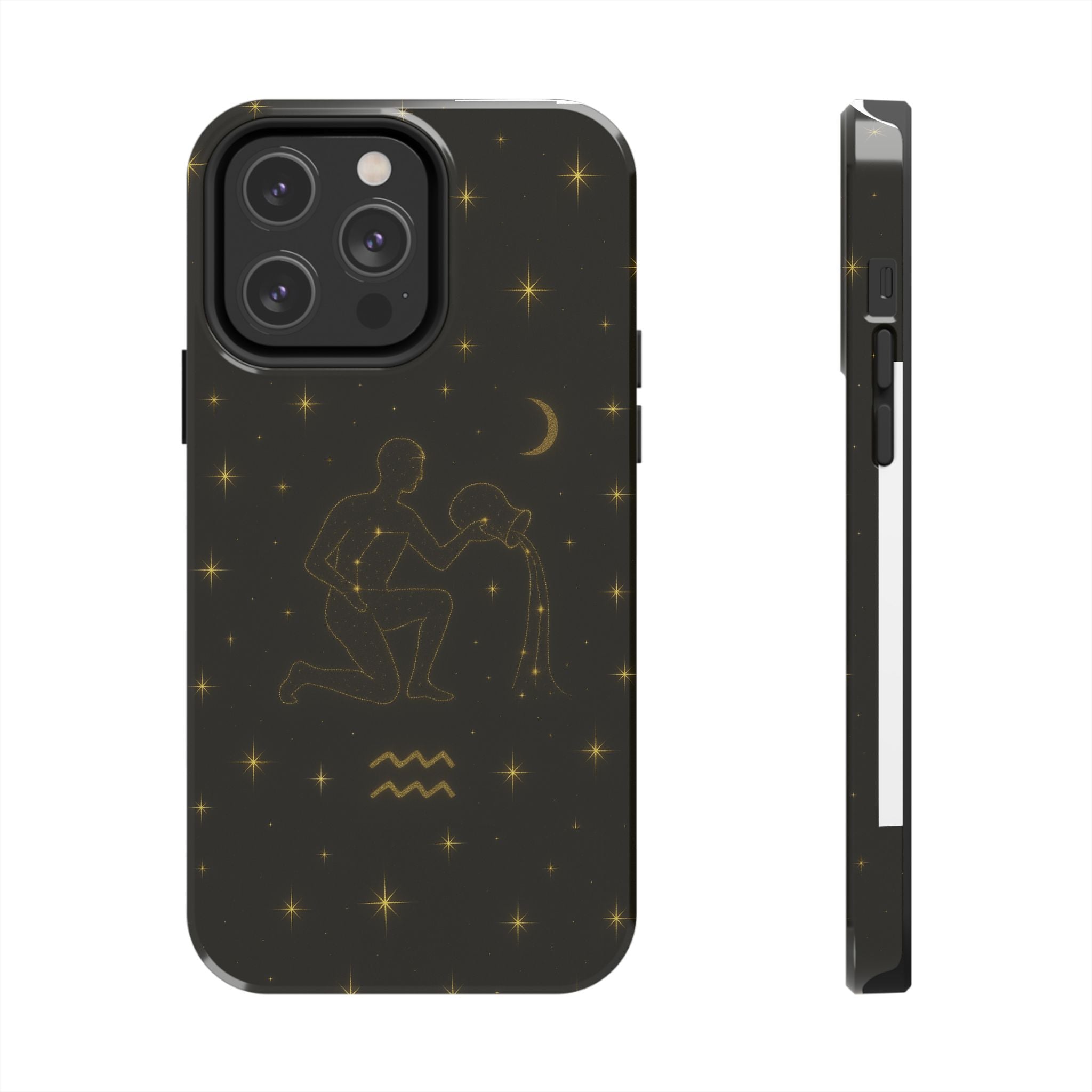 Aquarius Constellation Tough Phone Case — Zodiac Water-Bearer Astrology Design