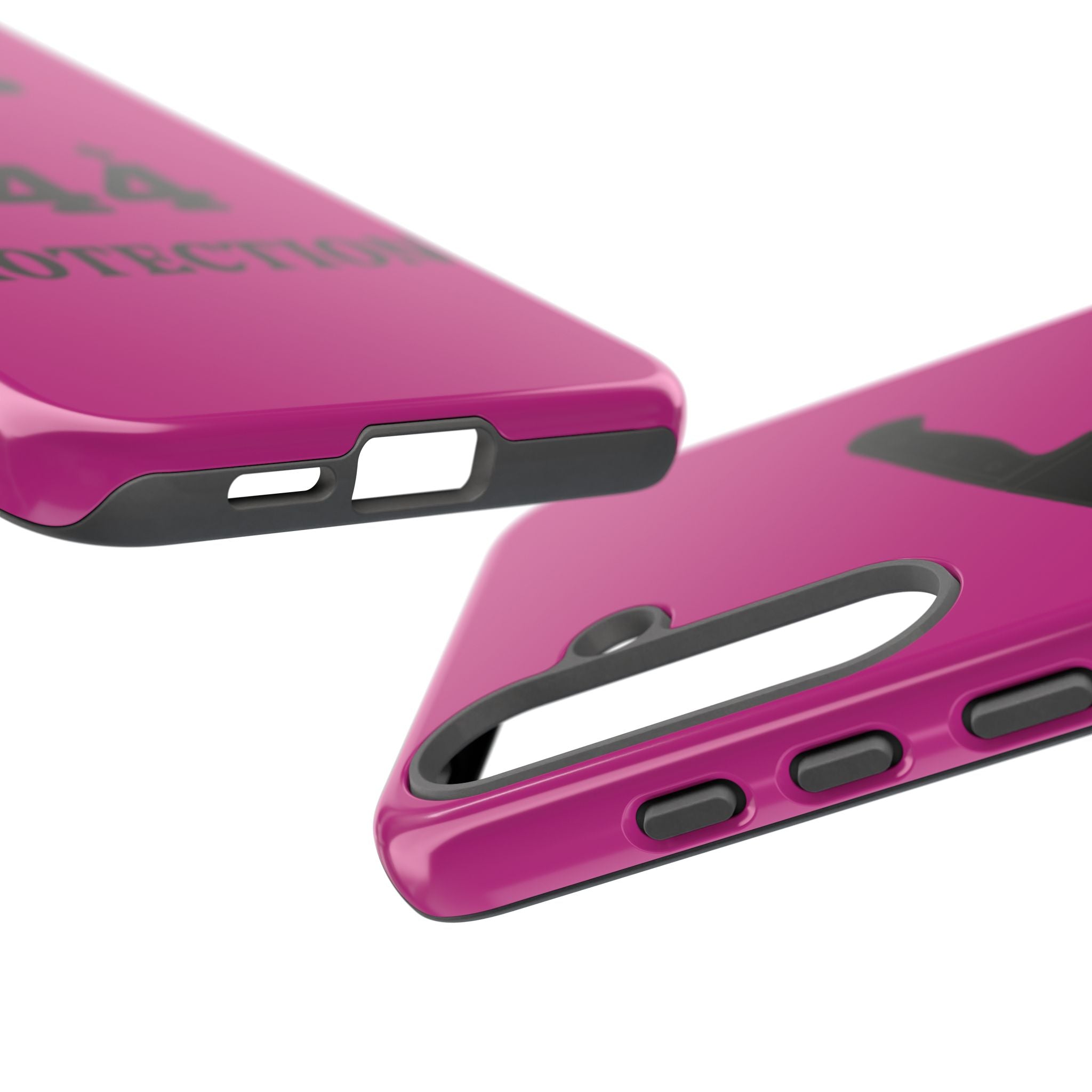 Black & Pink 444 Protection Phone Case