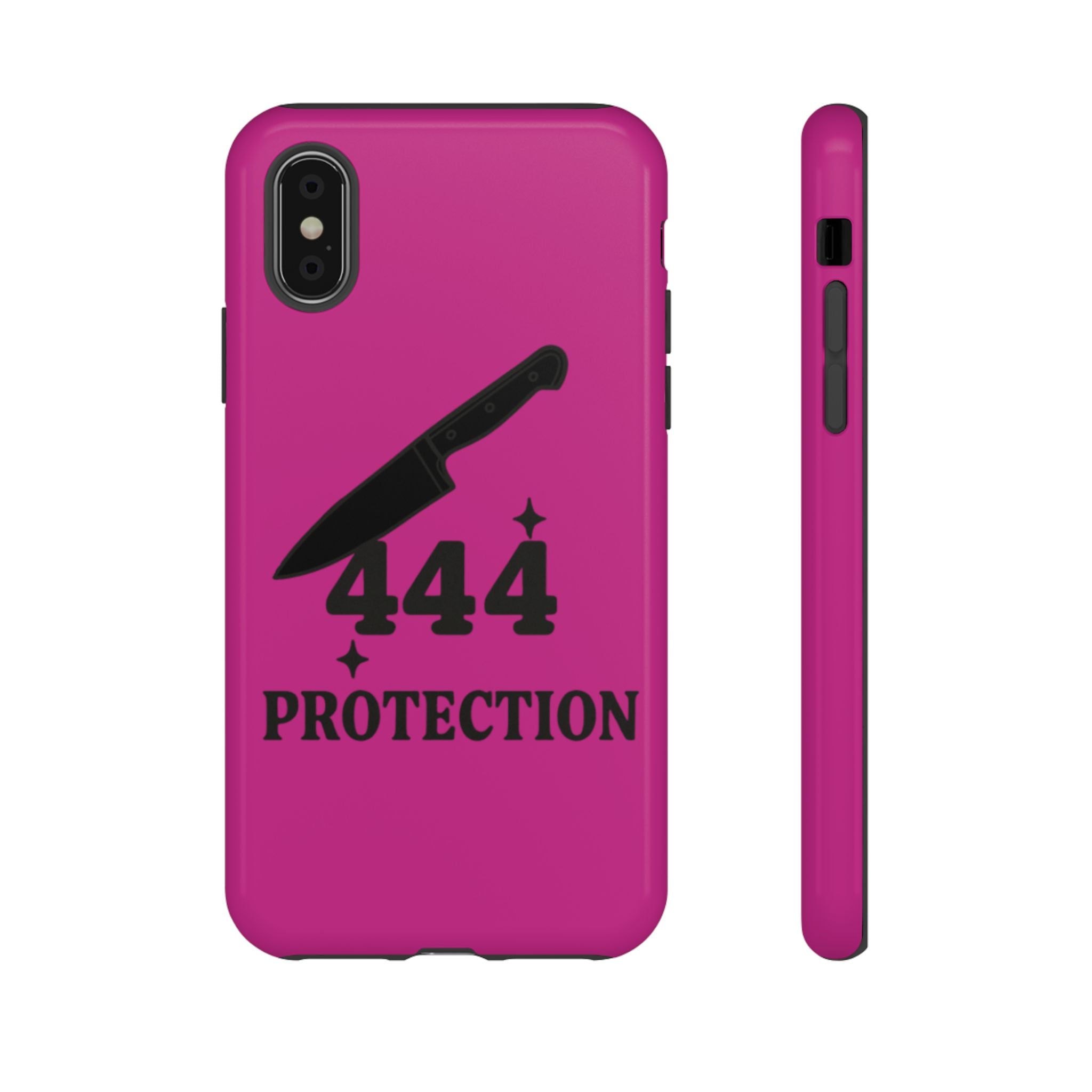 Black & Pink 444 Protection Phone Case