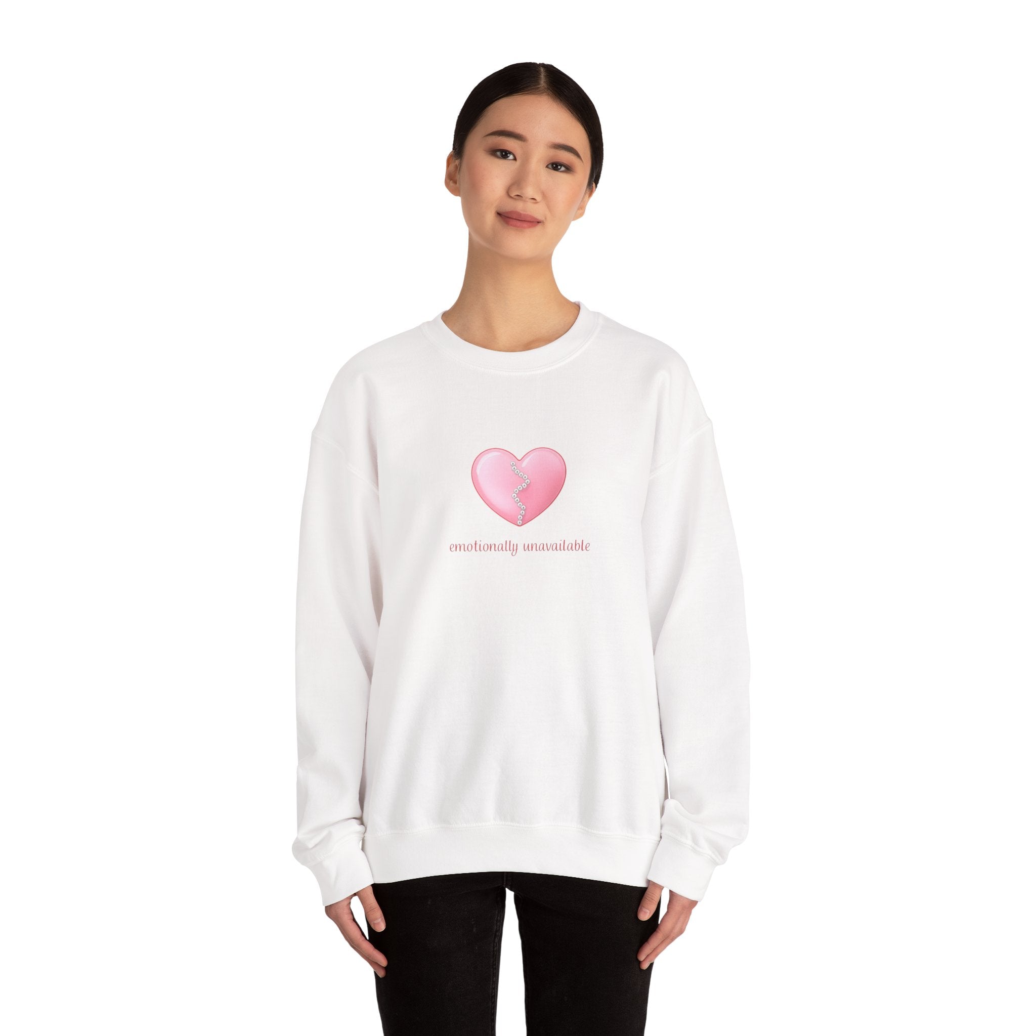 “Emotionally Unavailable” Crewneck