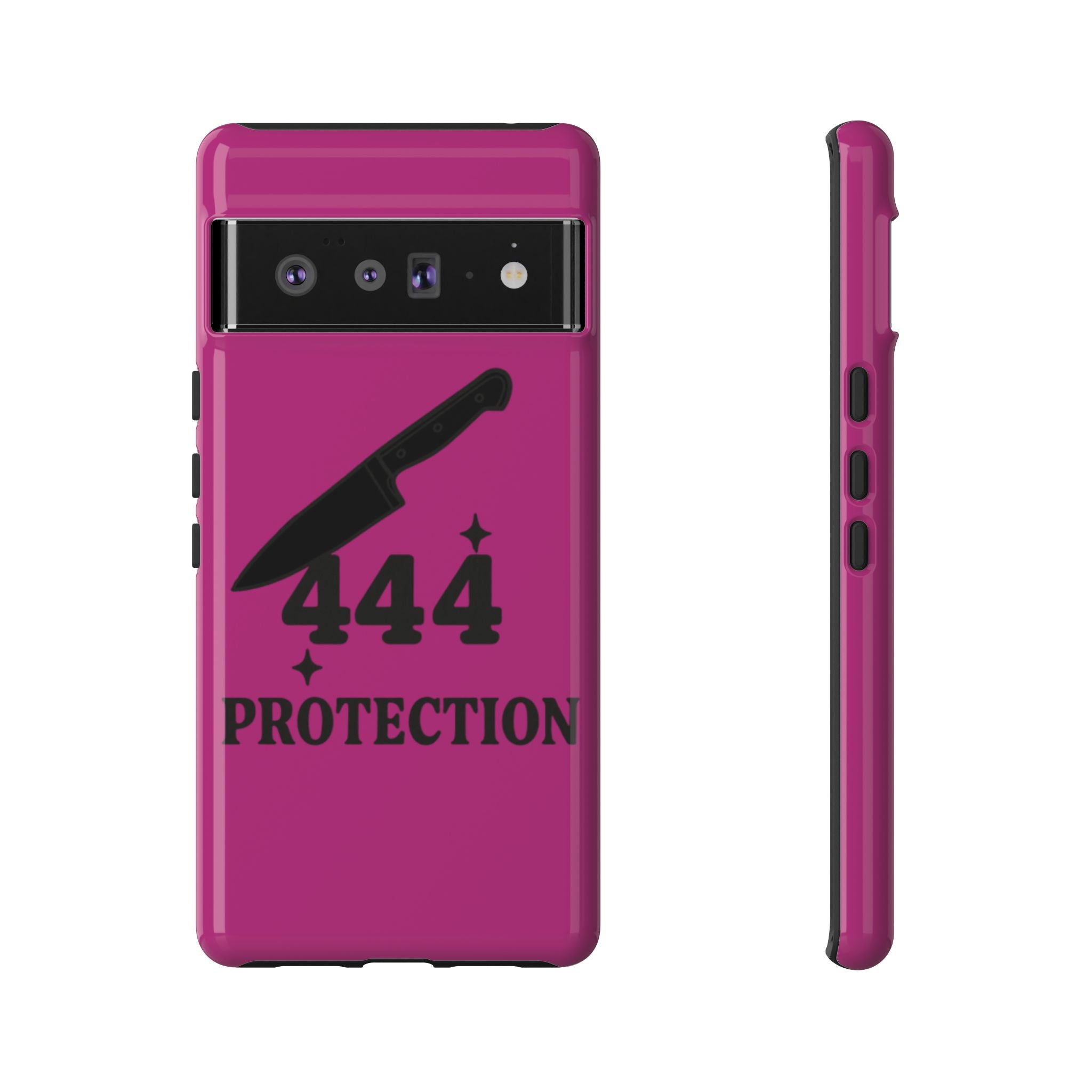 Black & Pink 444 Protection Phone Case