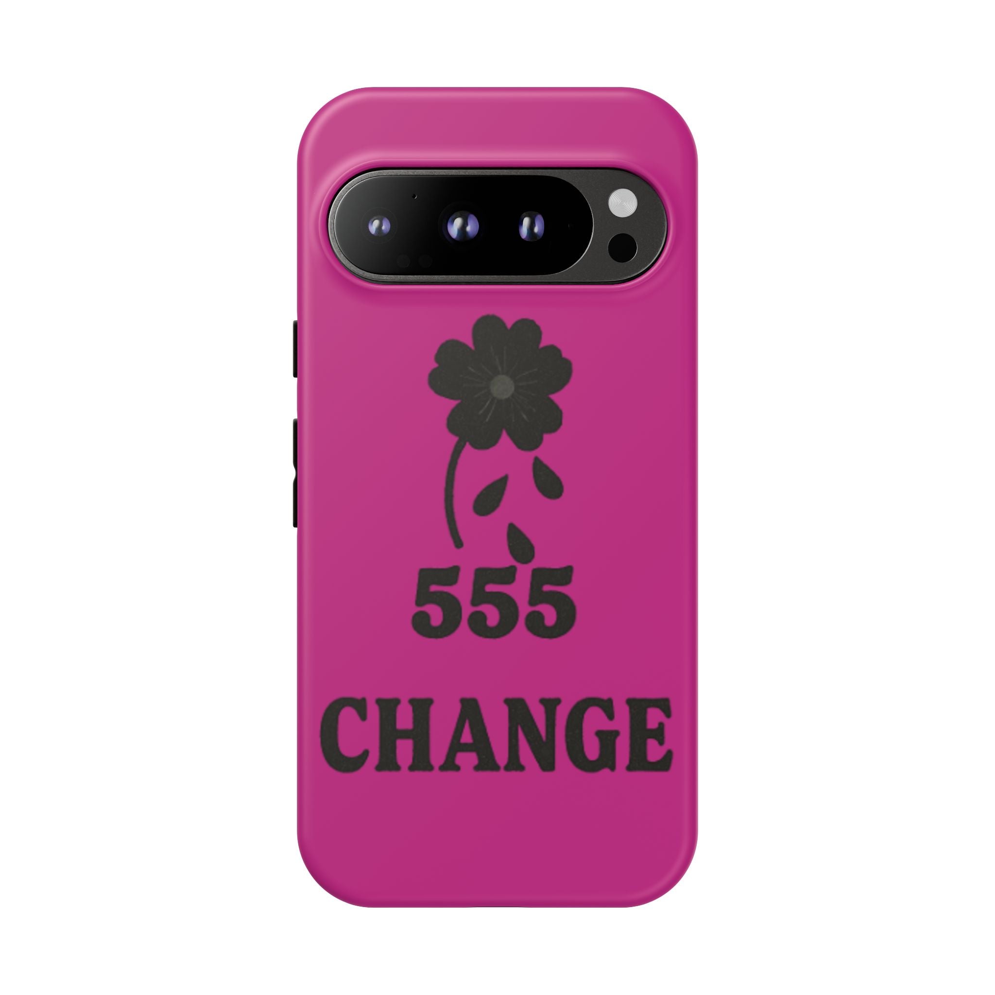 Black & Pink 555 Change Phone Case