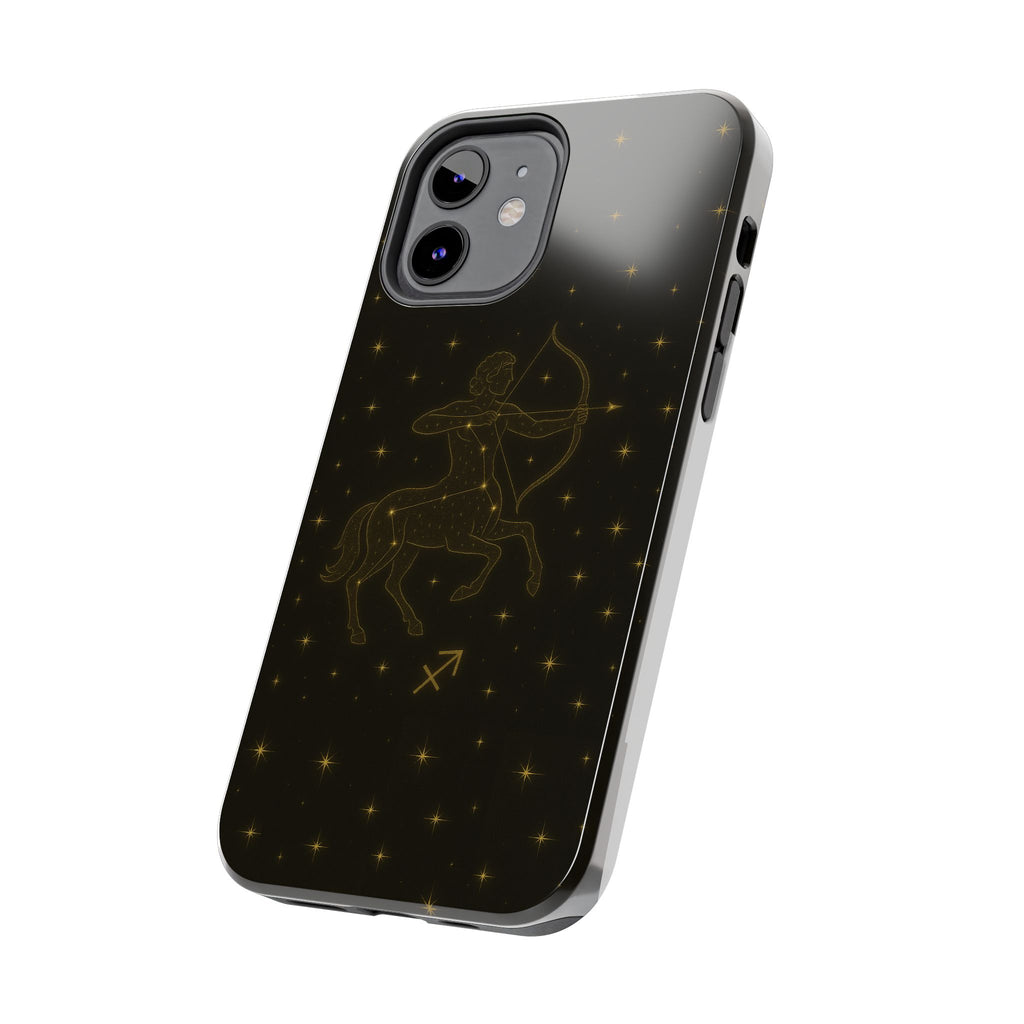 Sagittarius Constellation Tough Phone Case — Zodiac Archer Protective Cover
