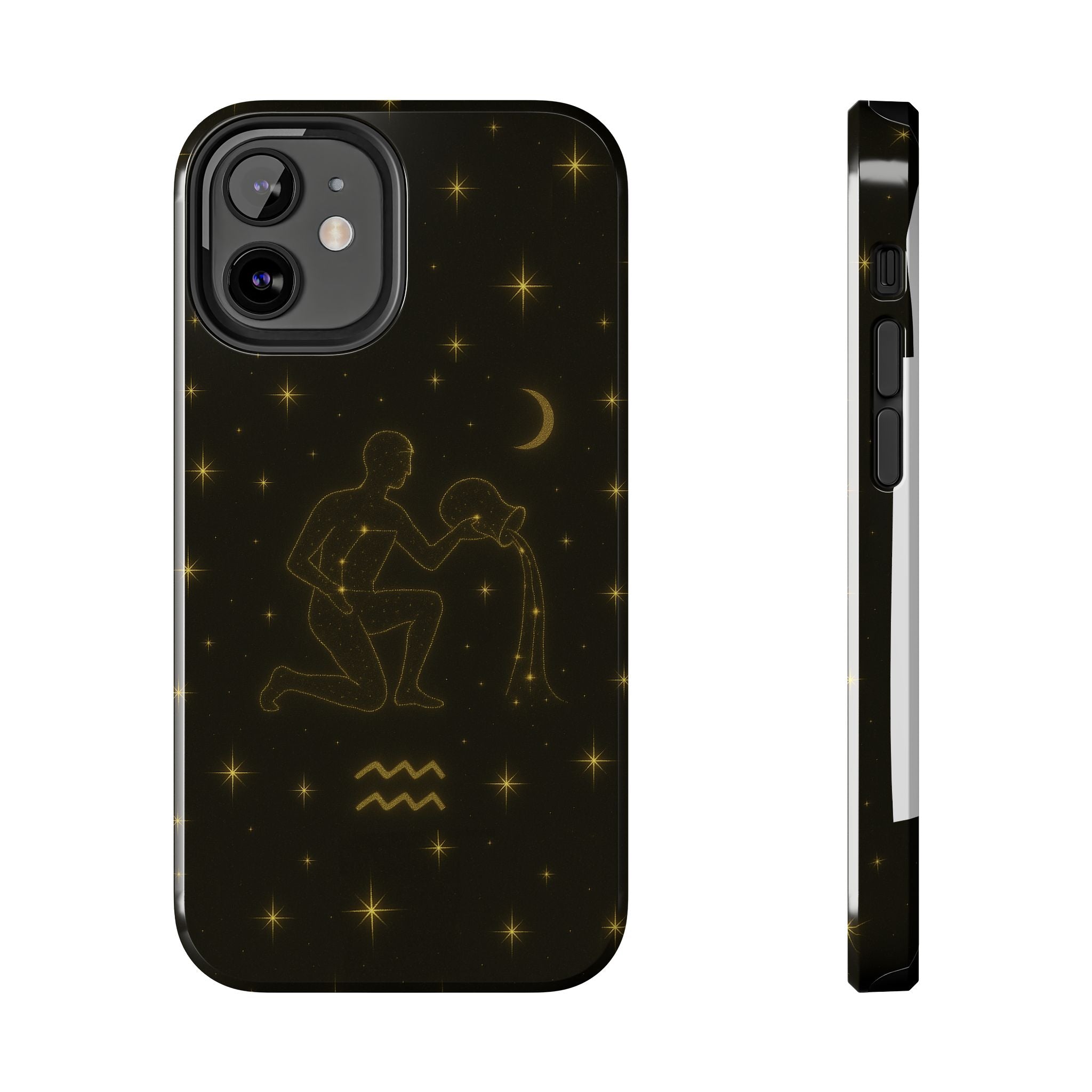 Aquarius Constellation Tough Phone Case — Zodiac Water-Bearer Astrology Design