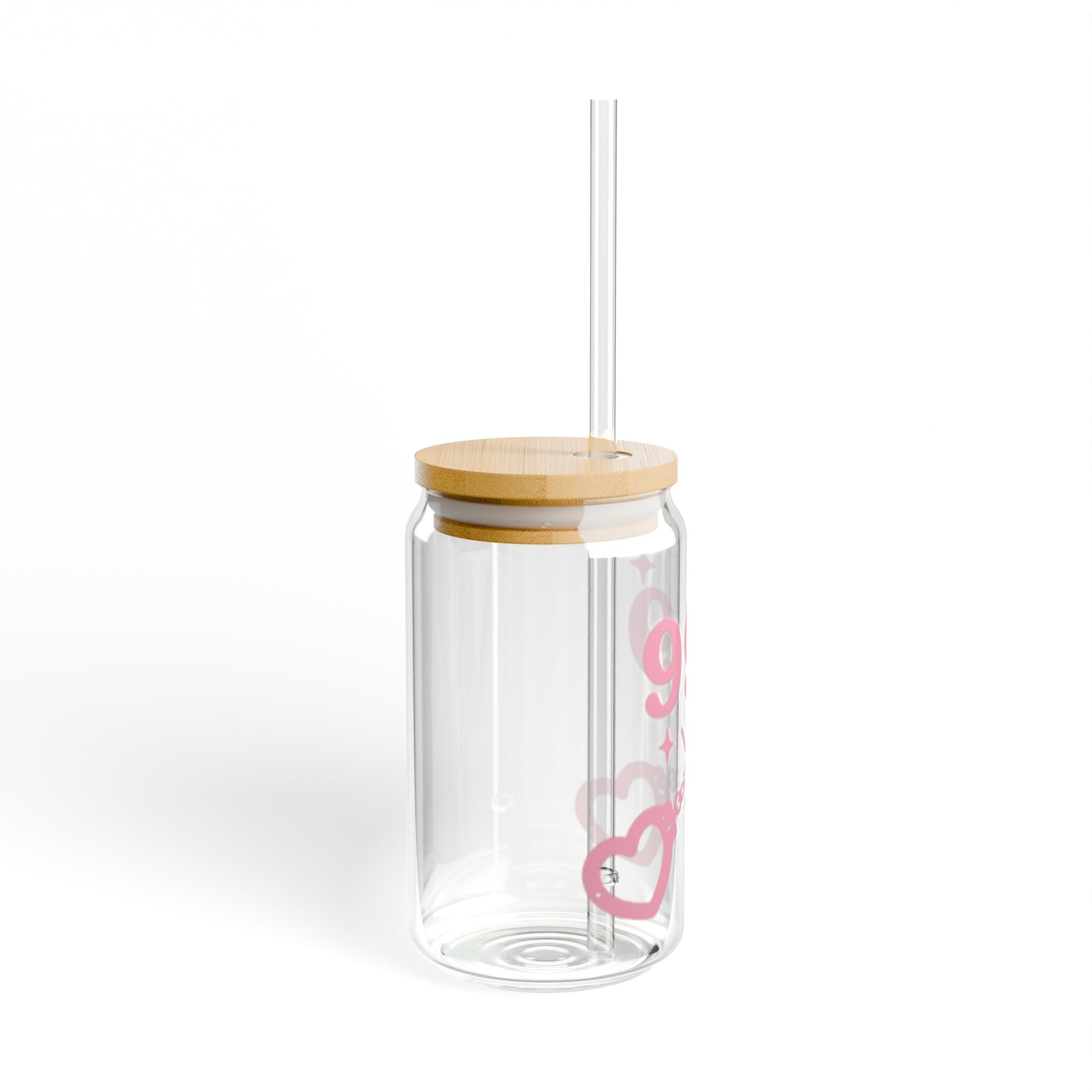 Pink Sipper Glass 999