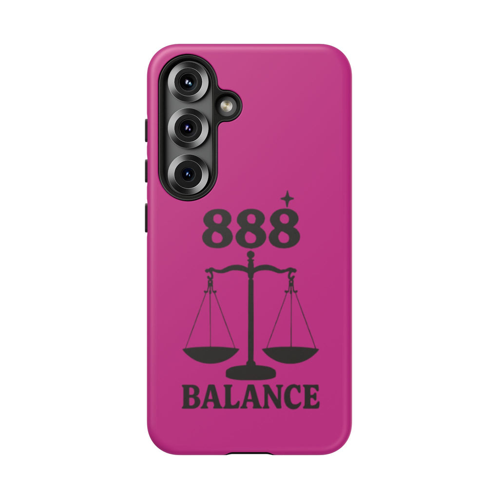 Black & Pink 888 Balance Phone Case