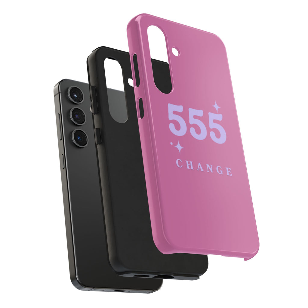 Pink & Purple 555 Change Phone Case