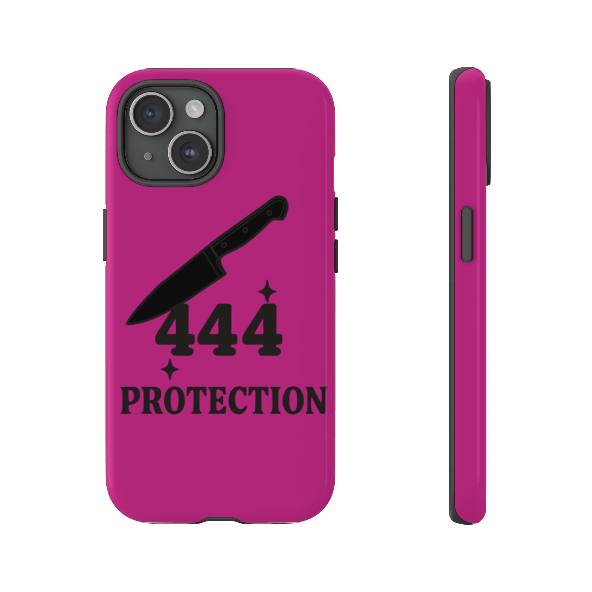 Black & Pink 444 Protection Phone Case