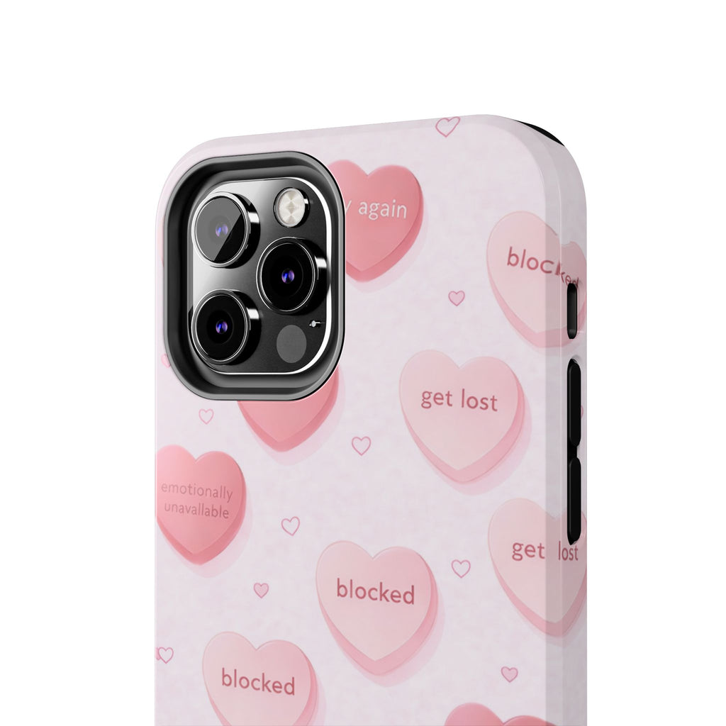 Non-Conversation Hearts Phone Case