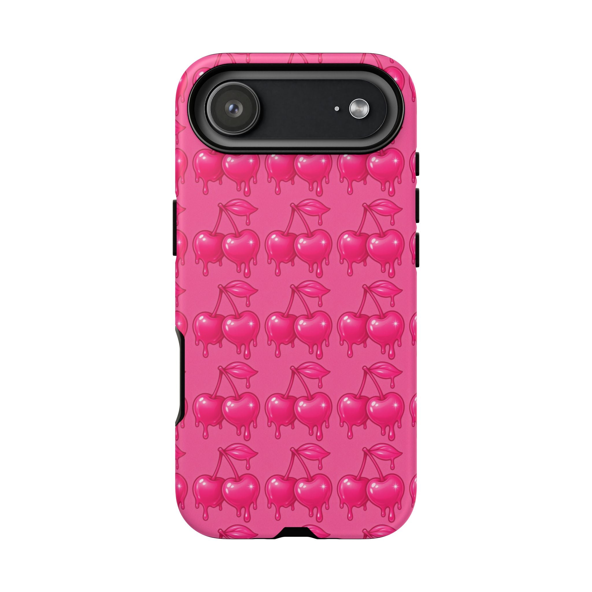 Pink Dripping Cherry Tough Phone Case