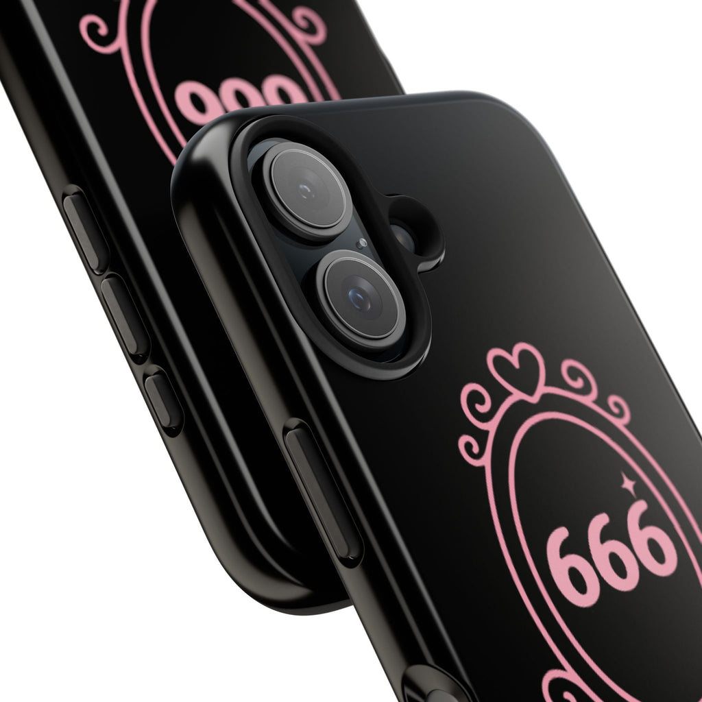 Black & Pink 666 Phone Case