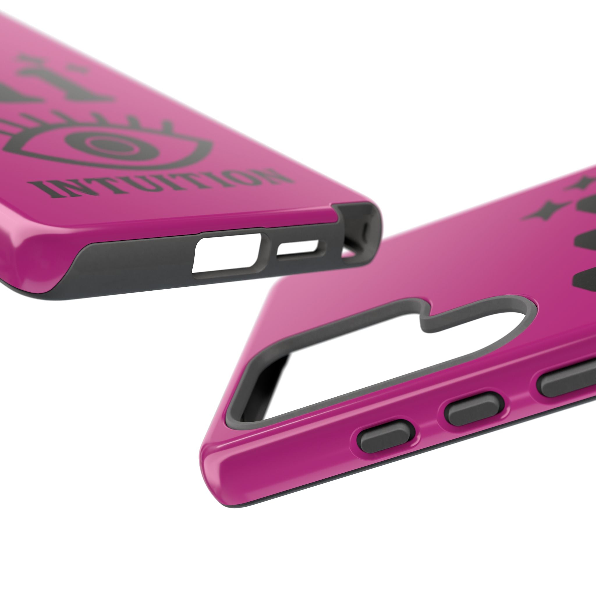 Black & Pink 111 Intuition Phone Case