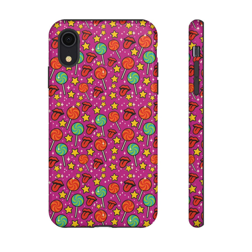 Lollipops & Lips Retro Phone Cases