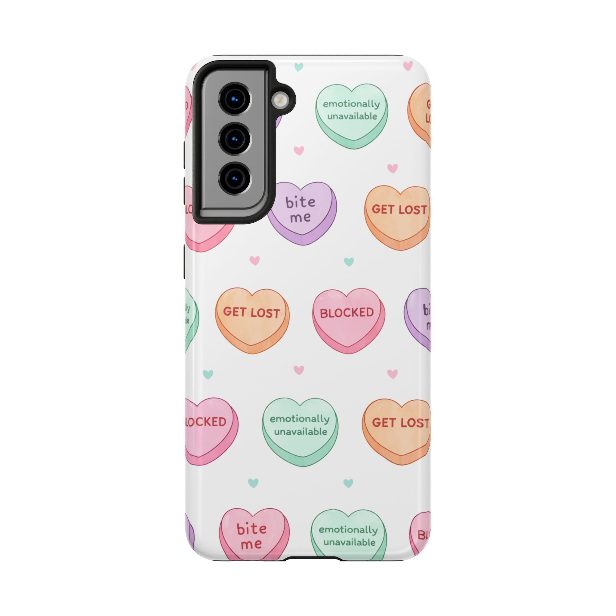 Candy Hearts Phone Case