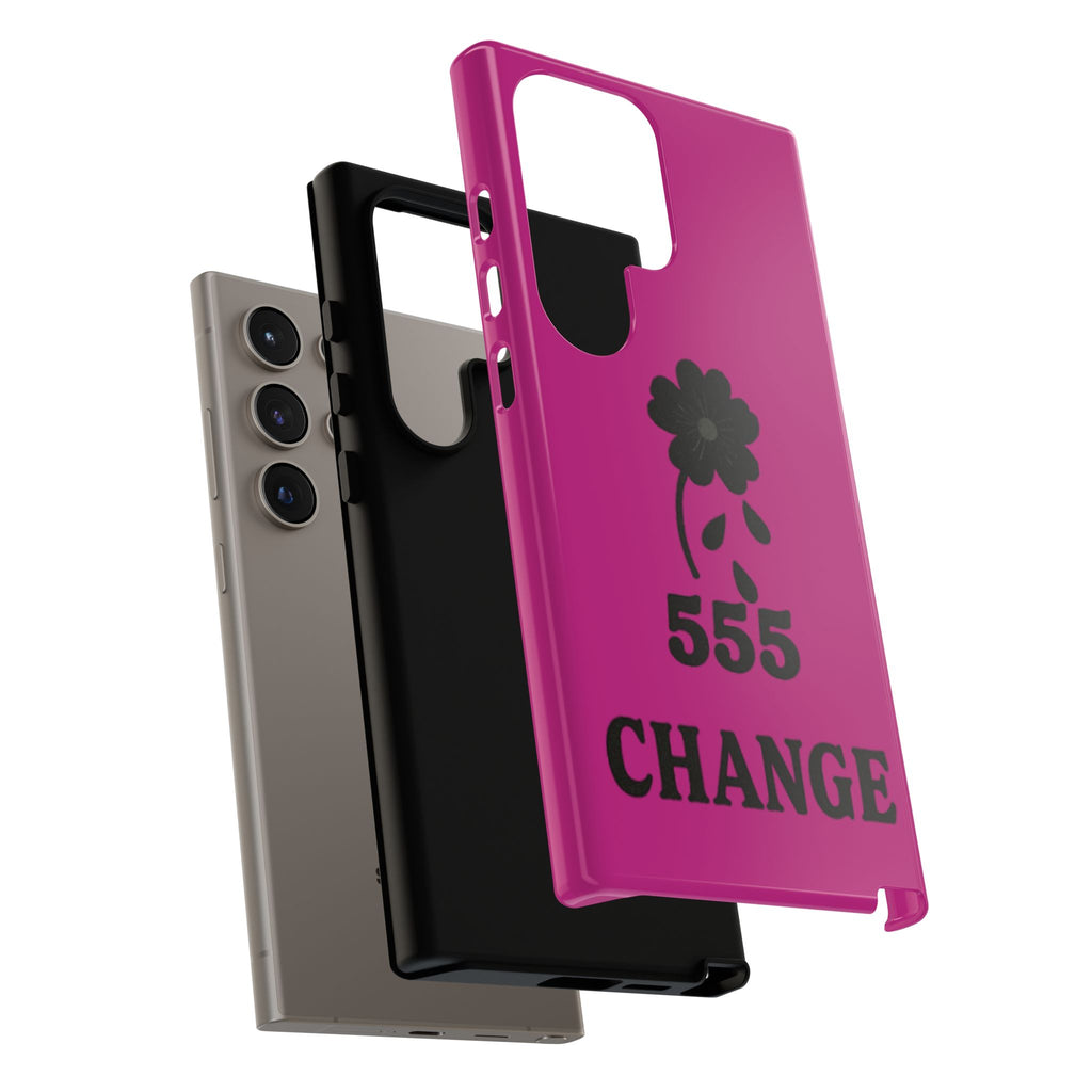 Black & Pink 555 Change Phone Case