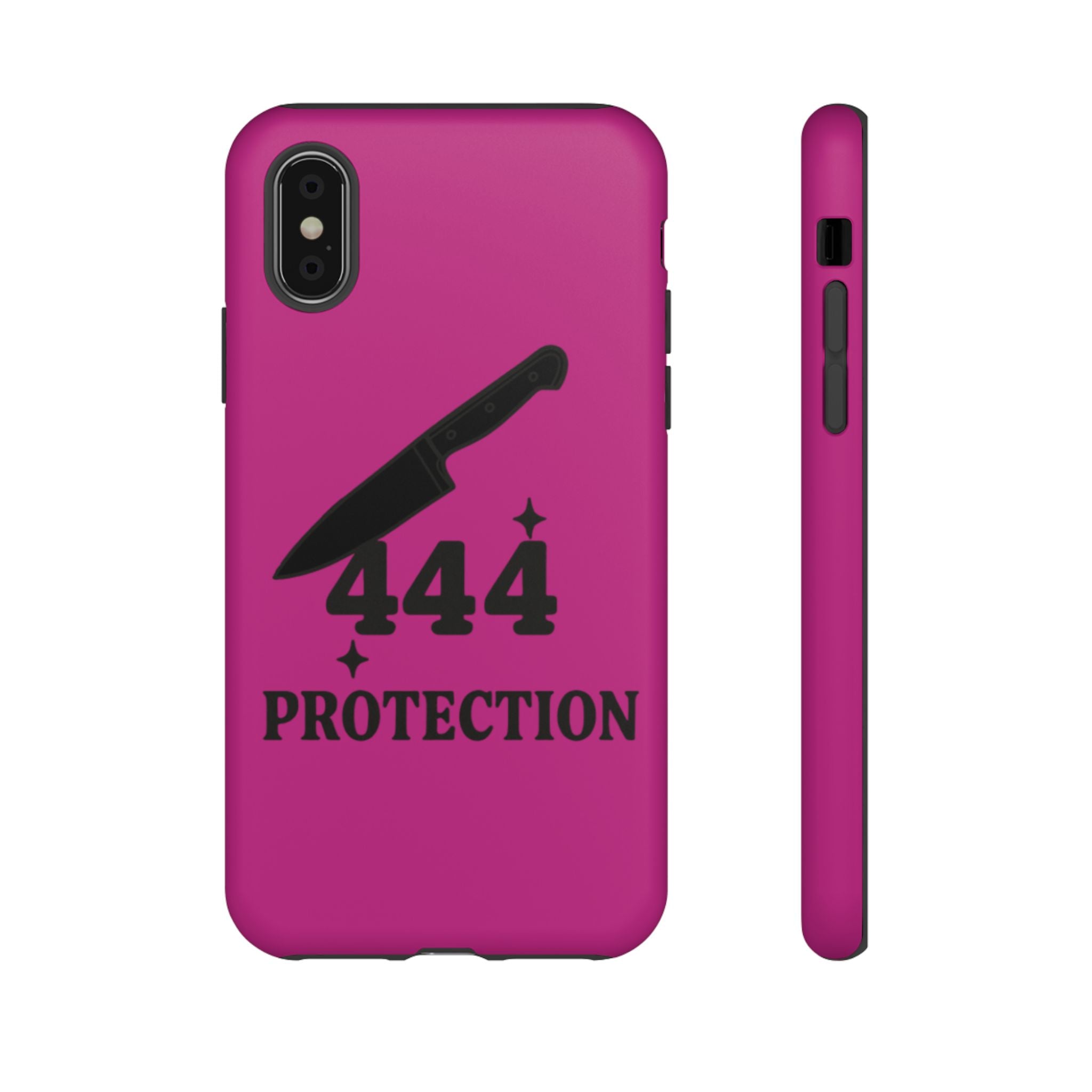 Black & Pink 444 Protection Phone Case