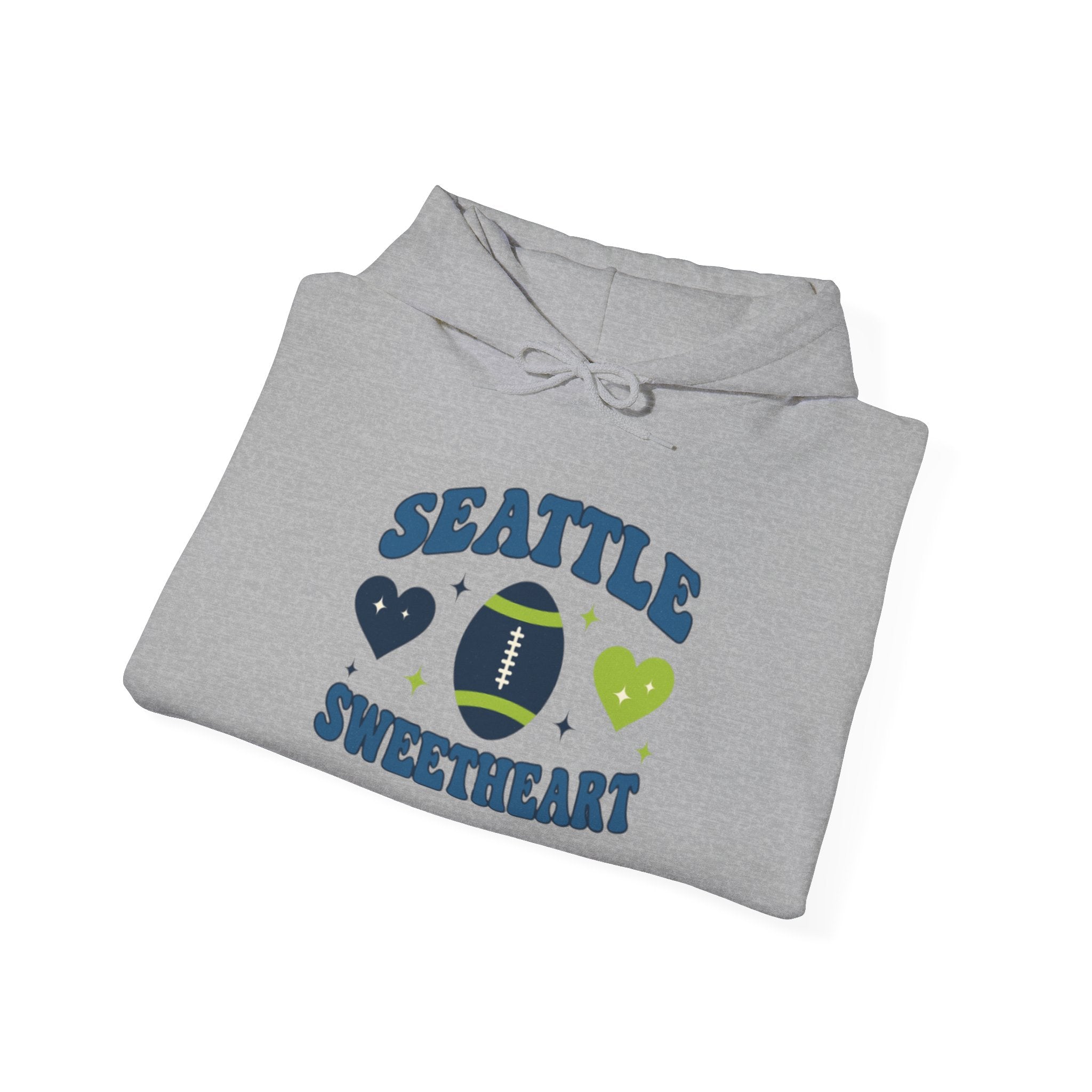 Seattle Sweetheart Football Hoodie — Fan Pullover