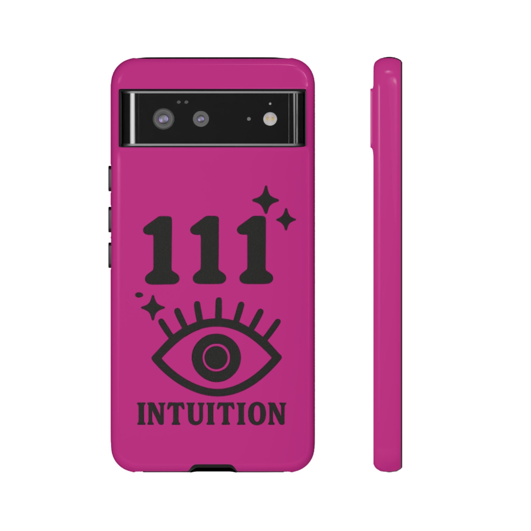 Black & Pink 111 Intuition Phone Case
