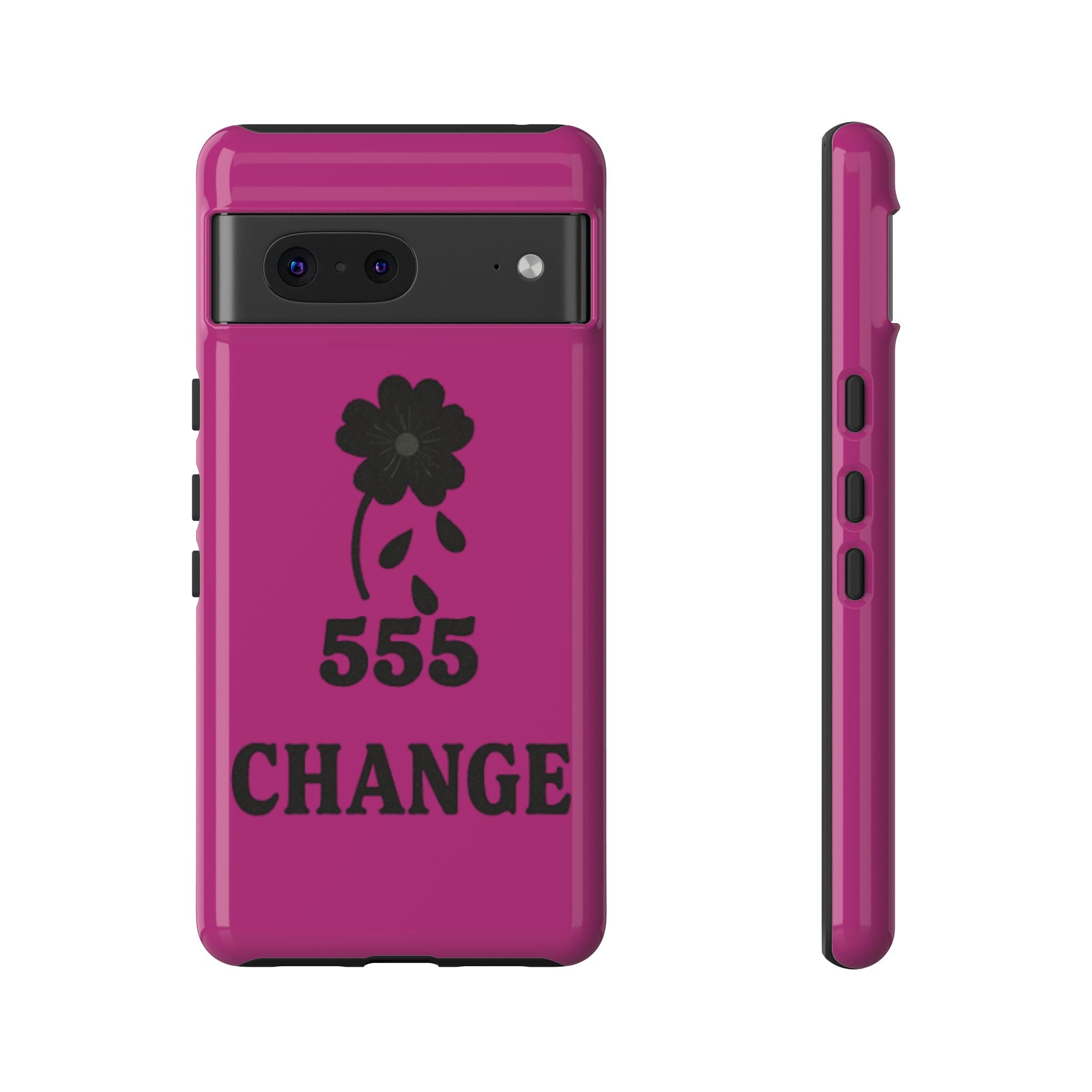 Black & Pink 555 Change Phone Case