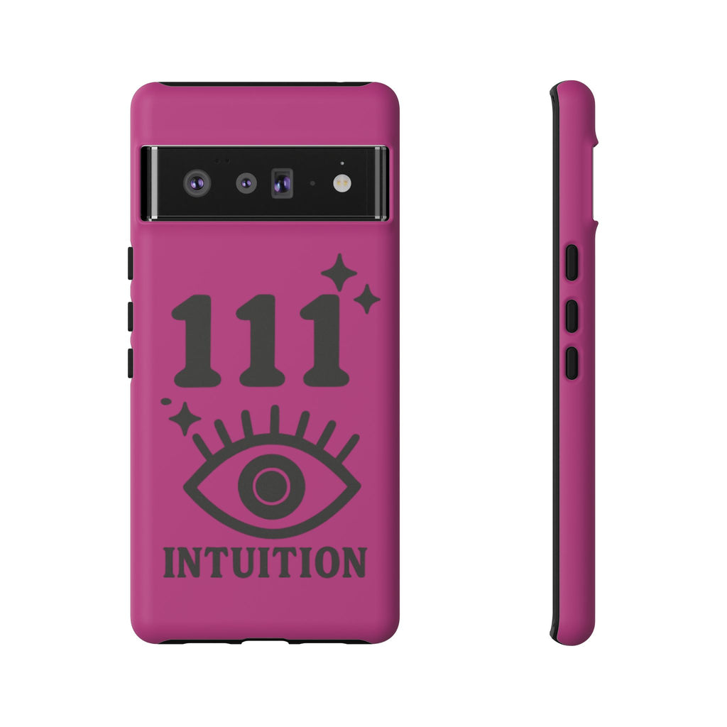 Black & Pink 111 Intuition Phone Case