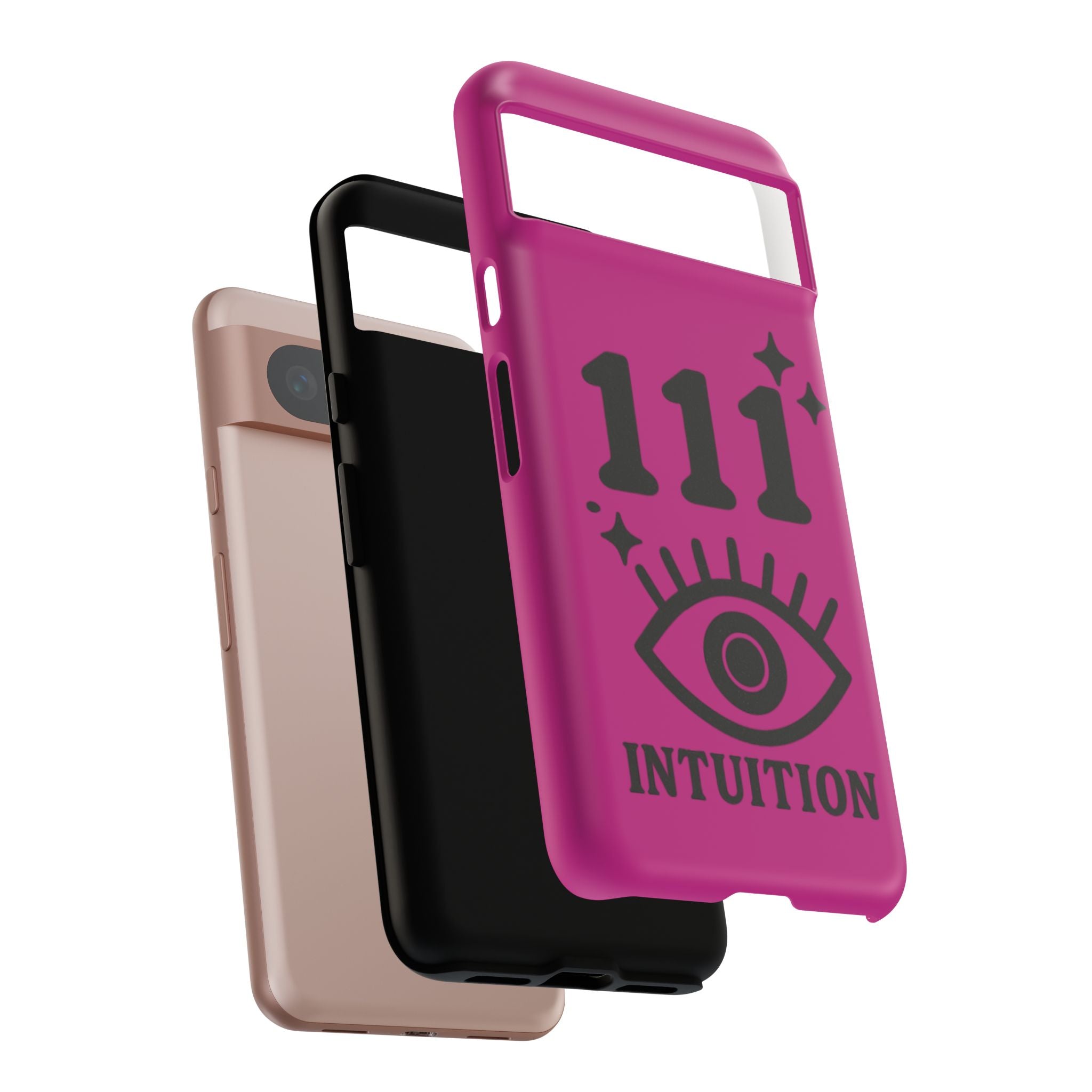 Black & Pink 111 Intuition Phone Case