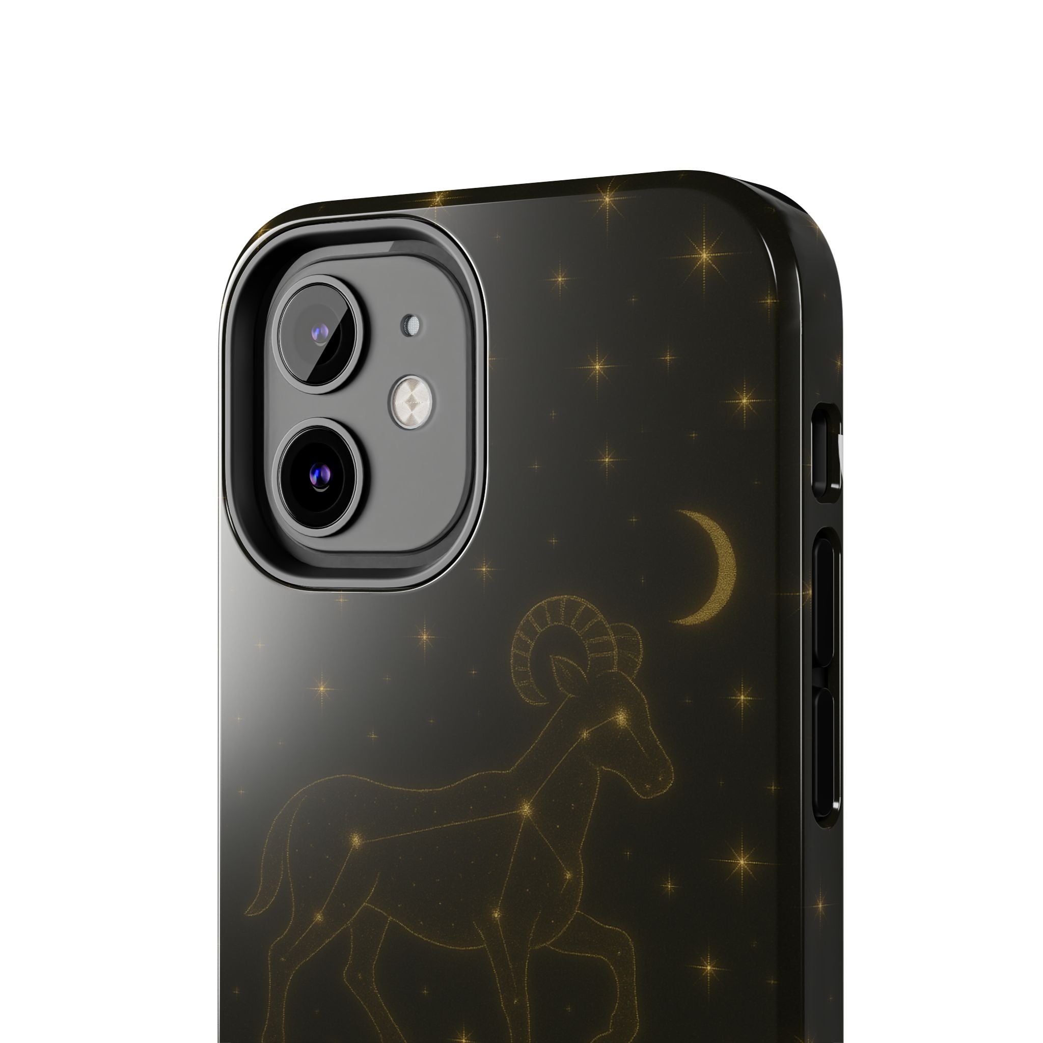 Aries Constellation Tough Phone Case — Zodiac Ram Star Map Design