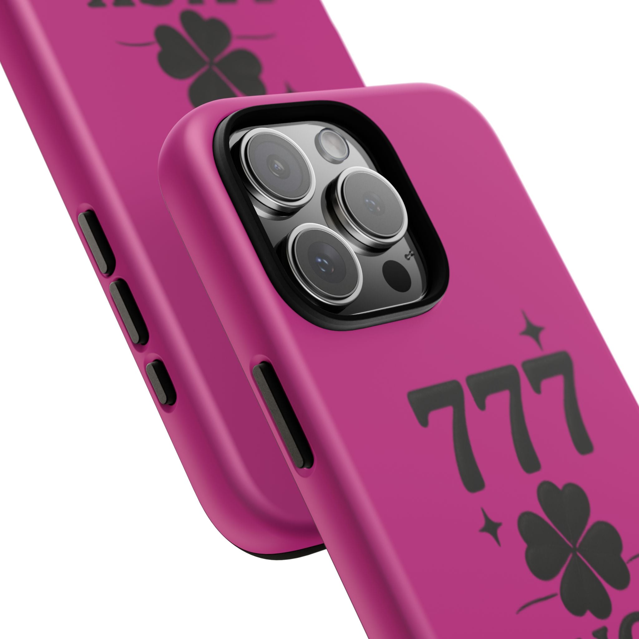 Black & Pink 777 Luck Phone Case