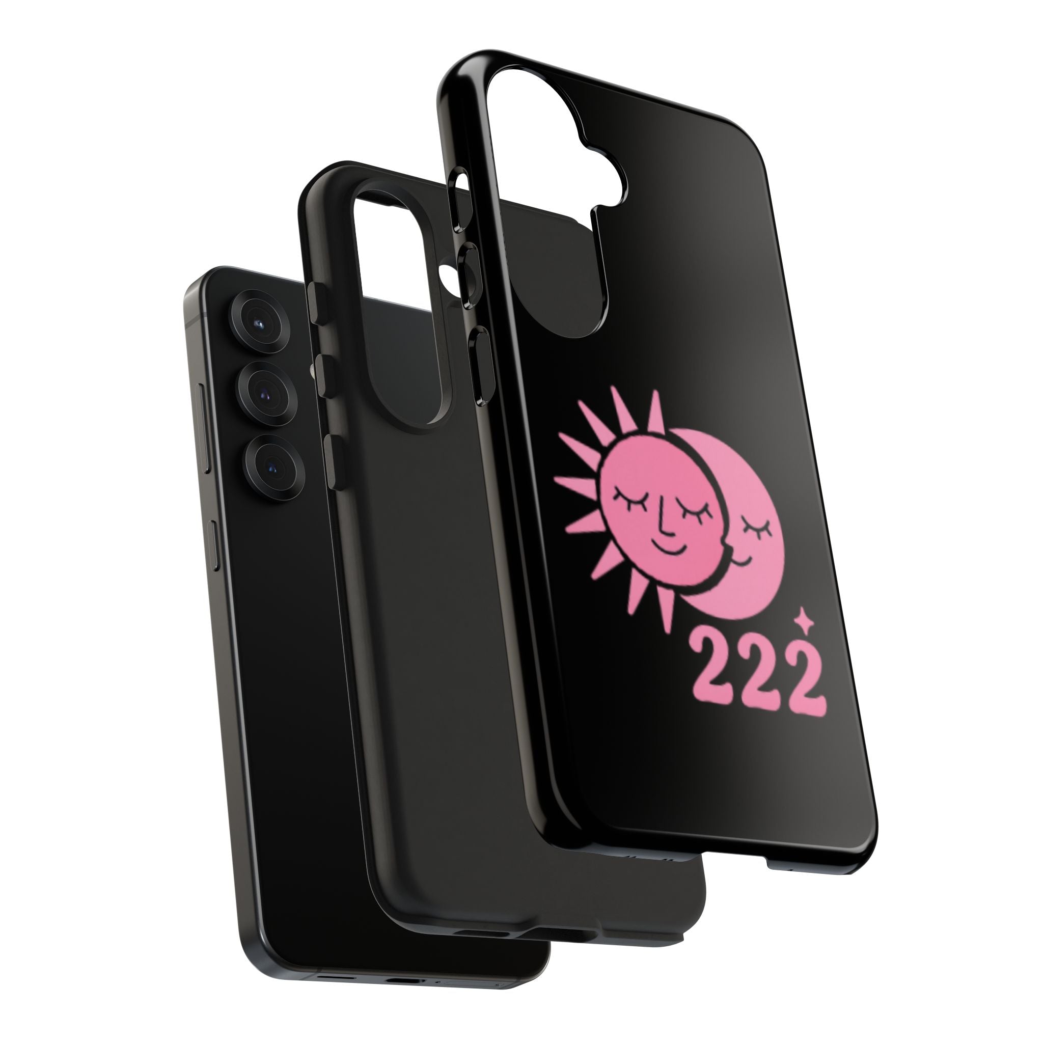 Black & Pink 222 Phone Case