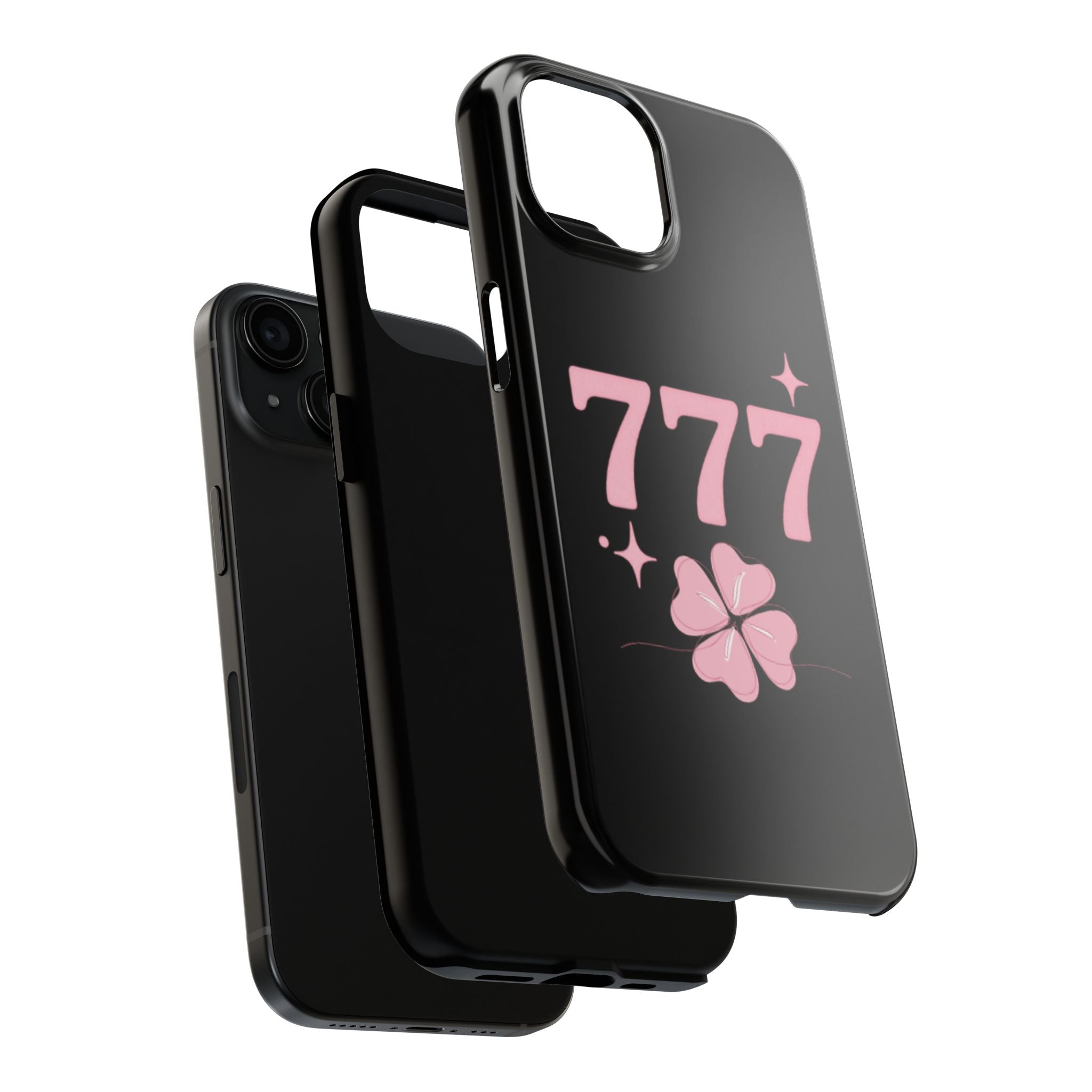 Black & Pink 777 Phone Case