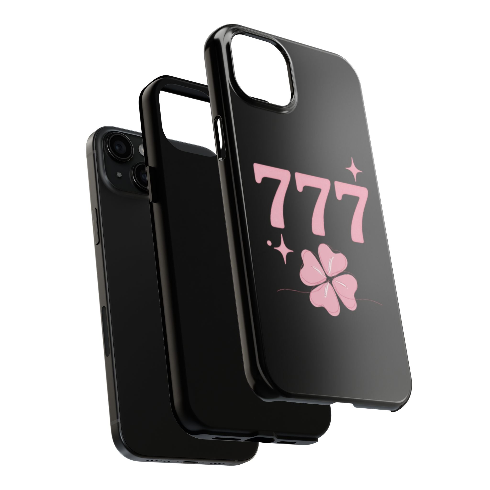 Black & Pink 777 Phone Case
