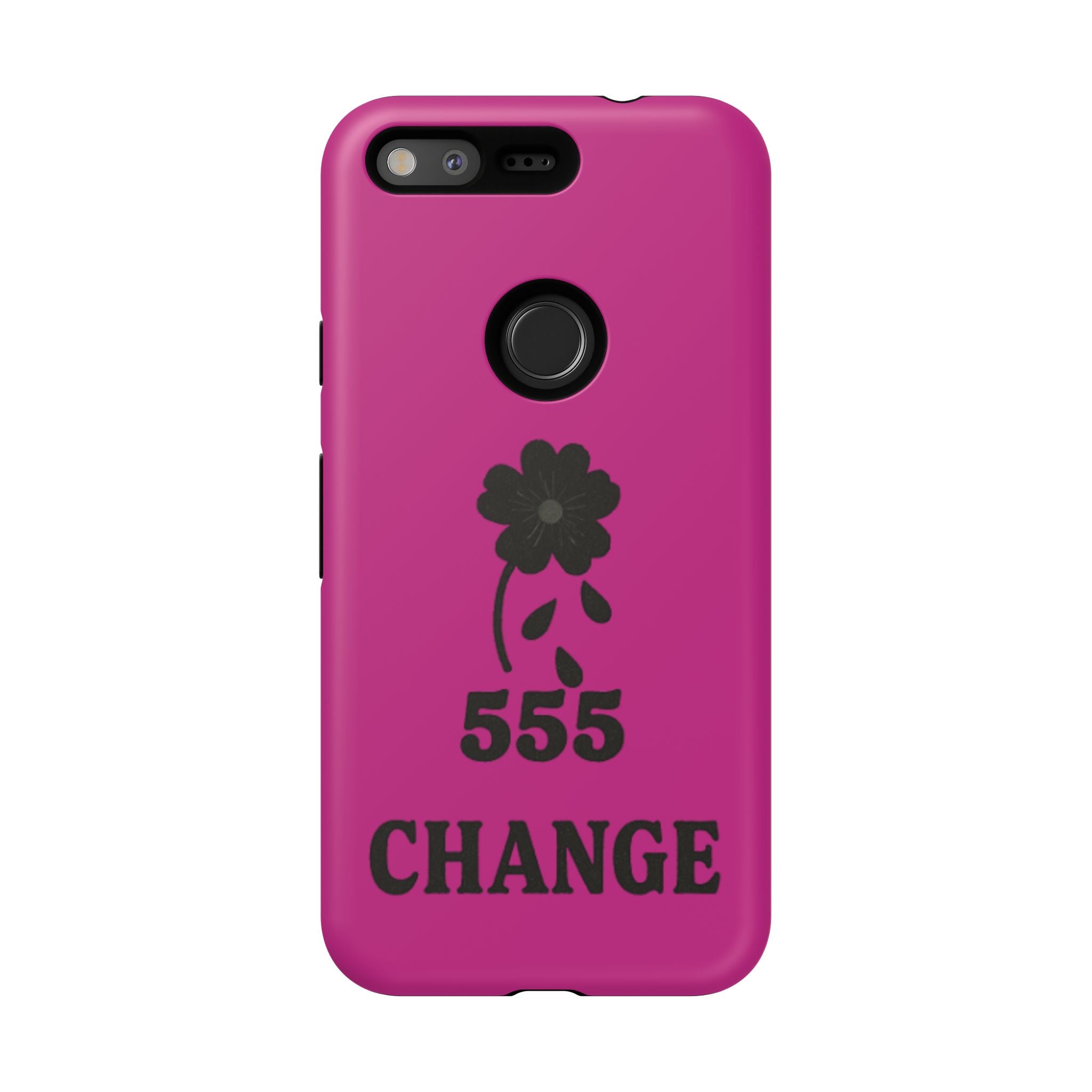 Black & Pink 555 Change Phone Case