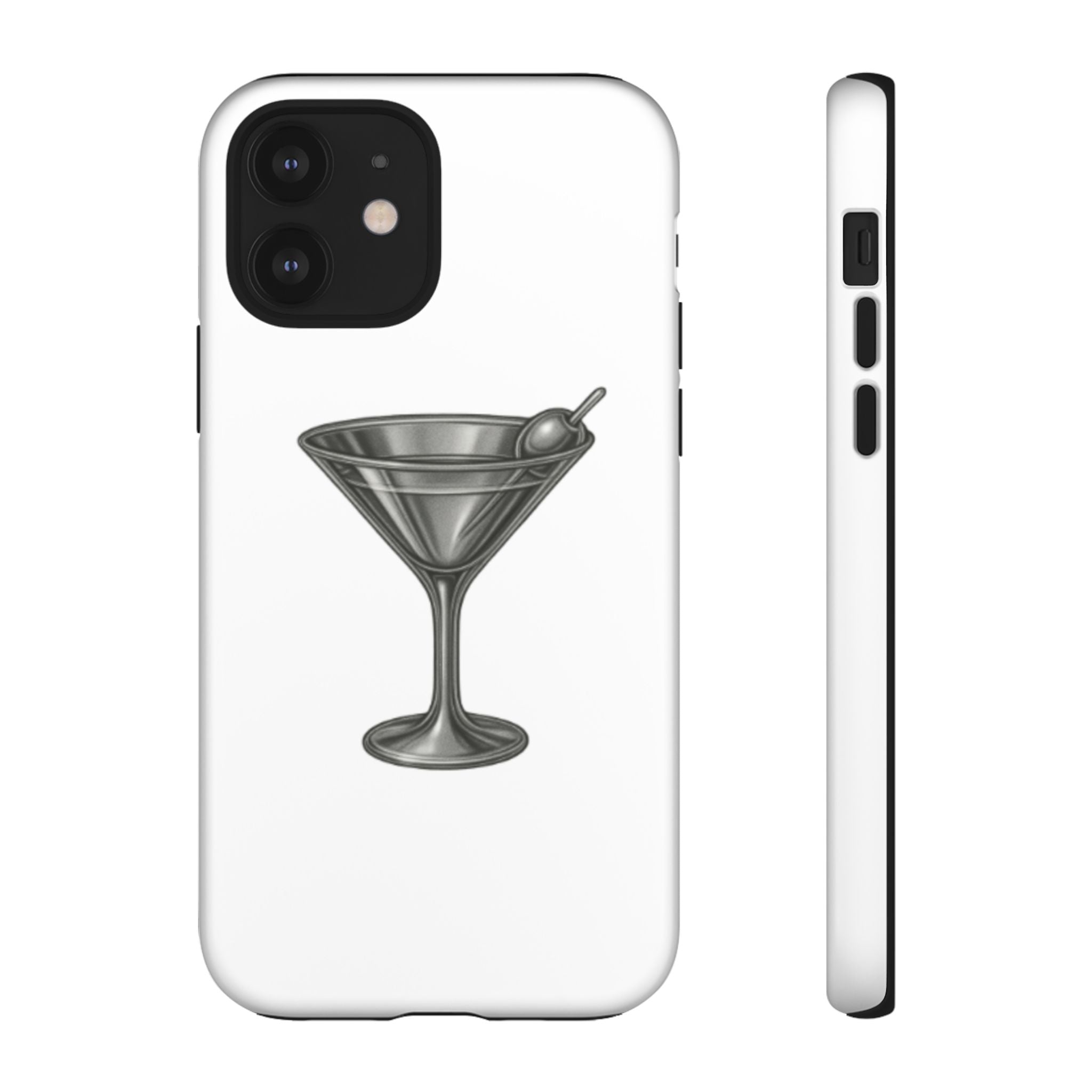 Silver Martini Tough Case