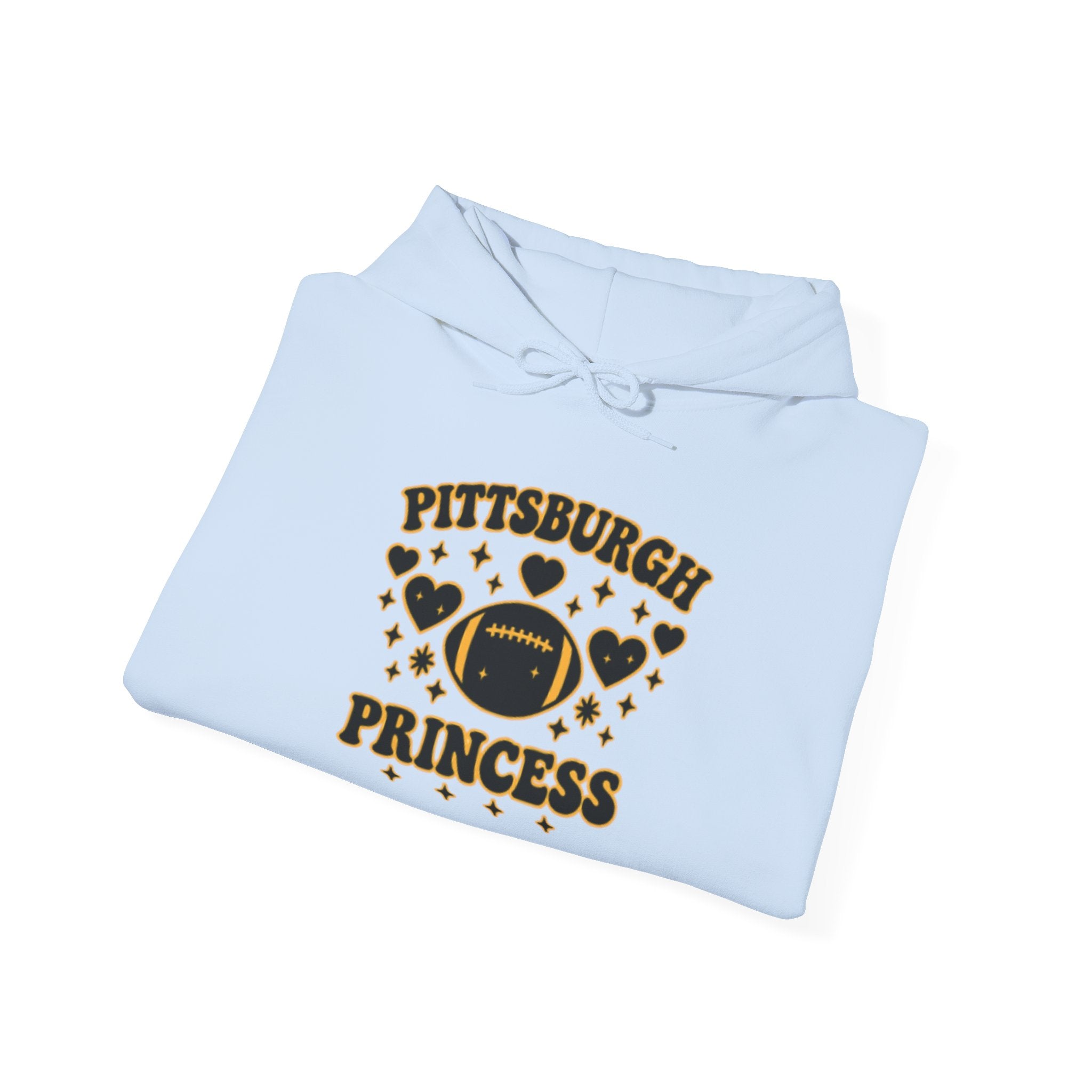 Pittsburgh Princess Hoodie — Cute Football City Pride Sweatshirt