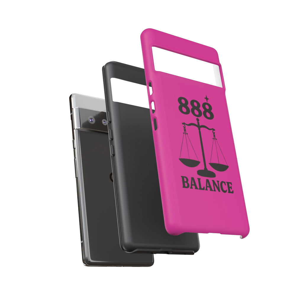 Black & Pink 888 Balance Phone Case