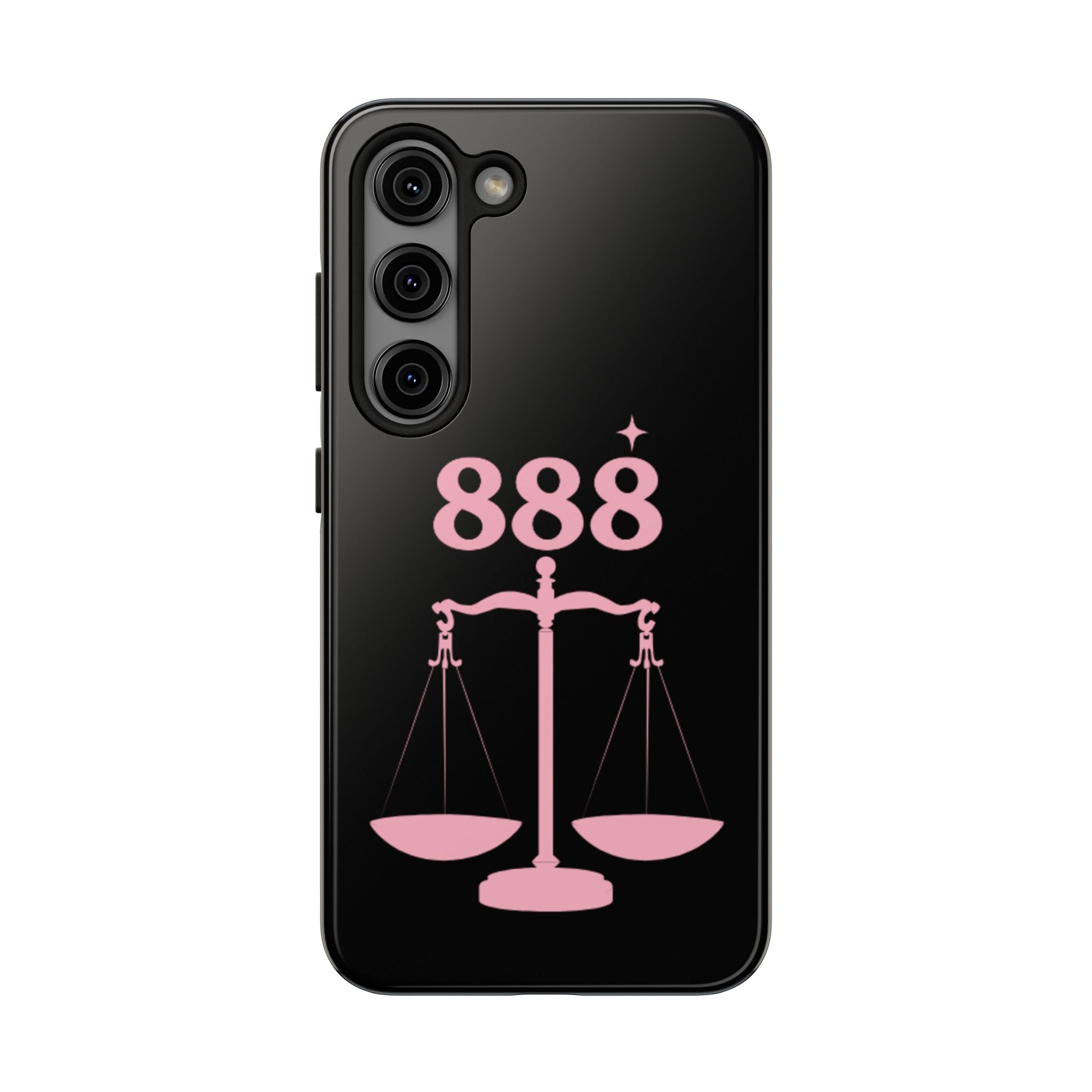 Black & Pink 888 Phone Case