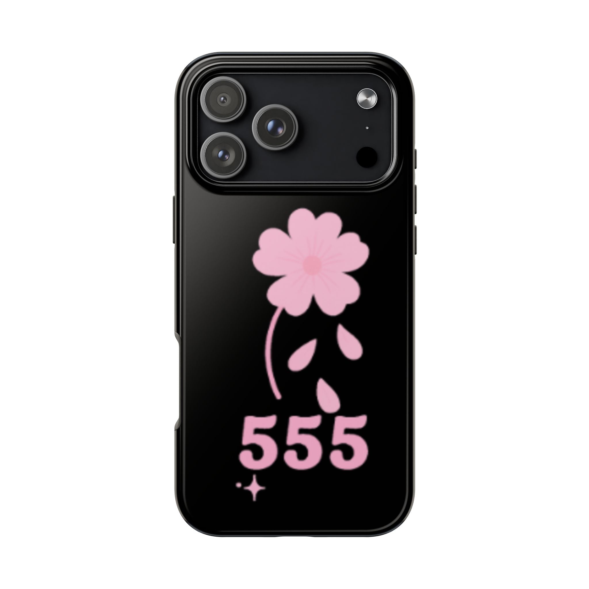 Black & Pink 555 Phone Case