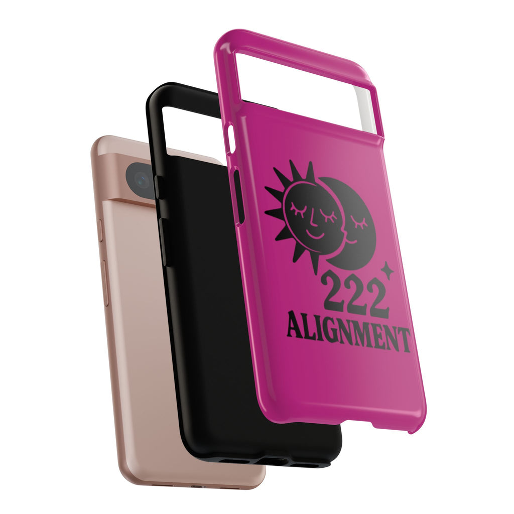 Black & Pink 222 Alignment Phone Case
